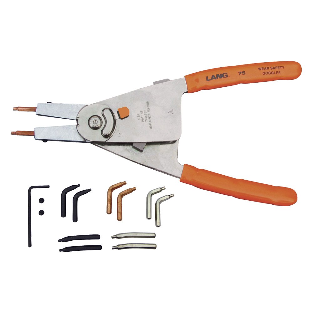 Lang Tools® 75 13piece 15°/70° Bent 0.090" to 0.108" Replaceable