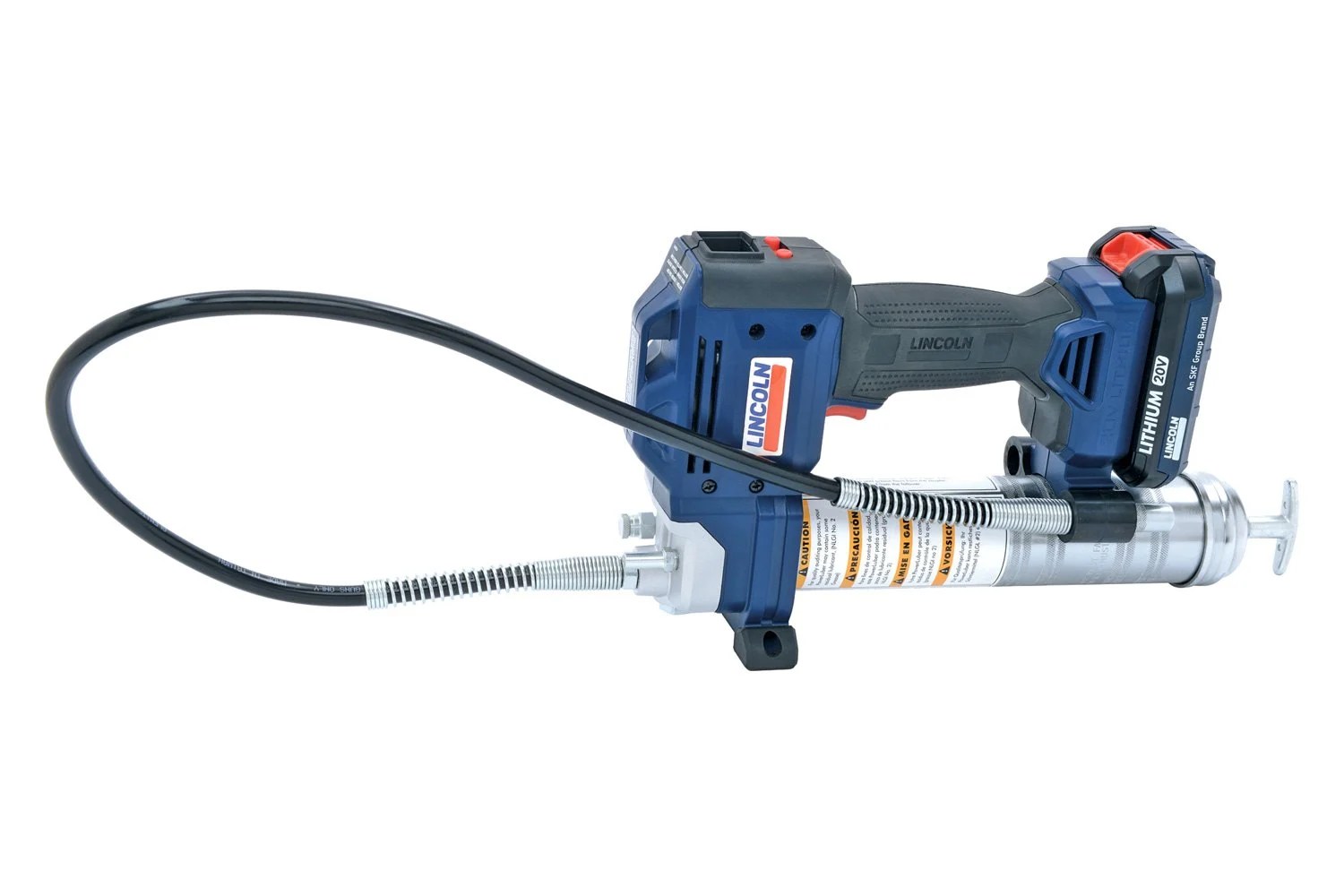 Lincoln® 1882 PowerLuber™ A™ Cordless 20 V 10000 psi Grease Gun Kit