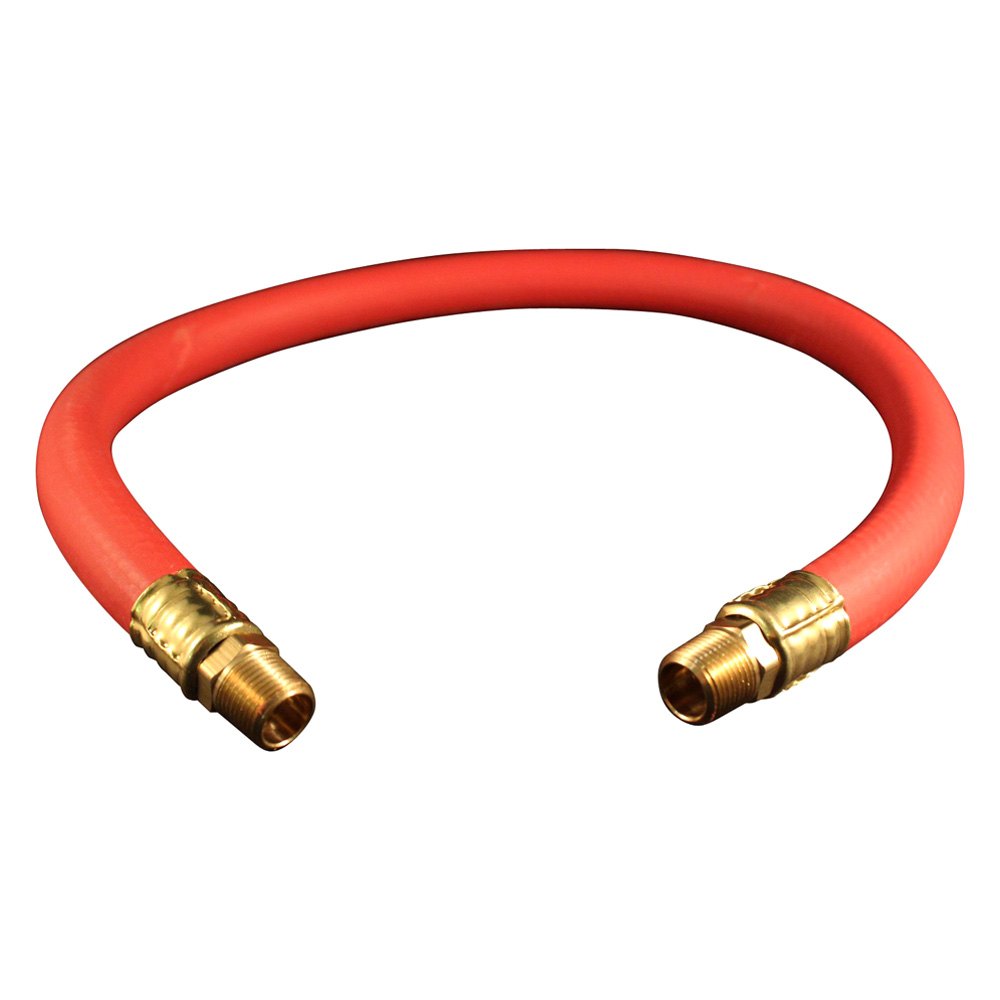 Milton® 681 1/2" x 2' Snubber Rubber Air Hose