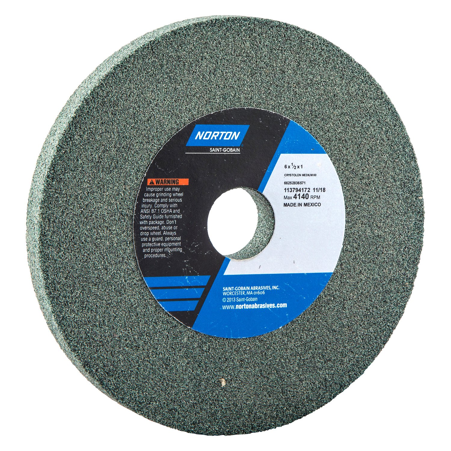 Norton® 44534 Gemini™ Crystolon™ 39C 8" x 1" x 1" Silicon Carbide