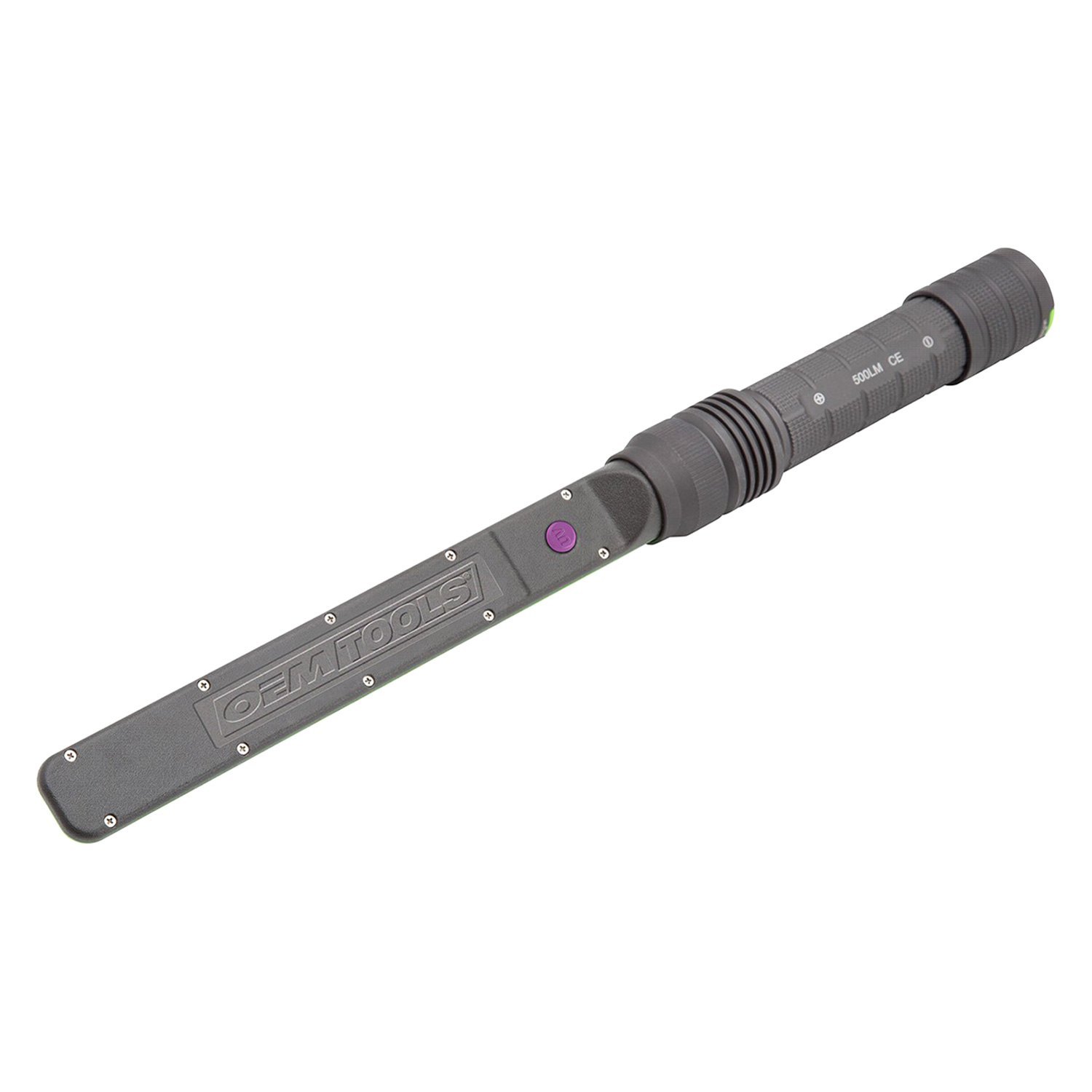 OEM Tools® 24607 Professional 500 lm Black LED Flashlight Kit