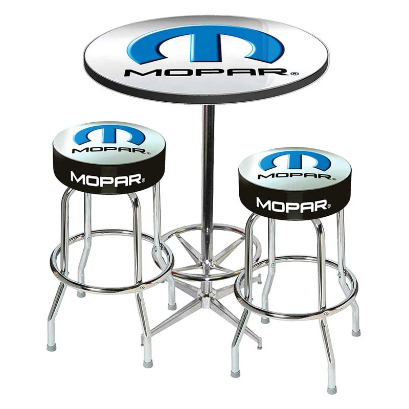 OER® 200113 Years Style "Mopar Omega" Logo Pub Table and Counter