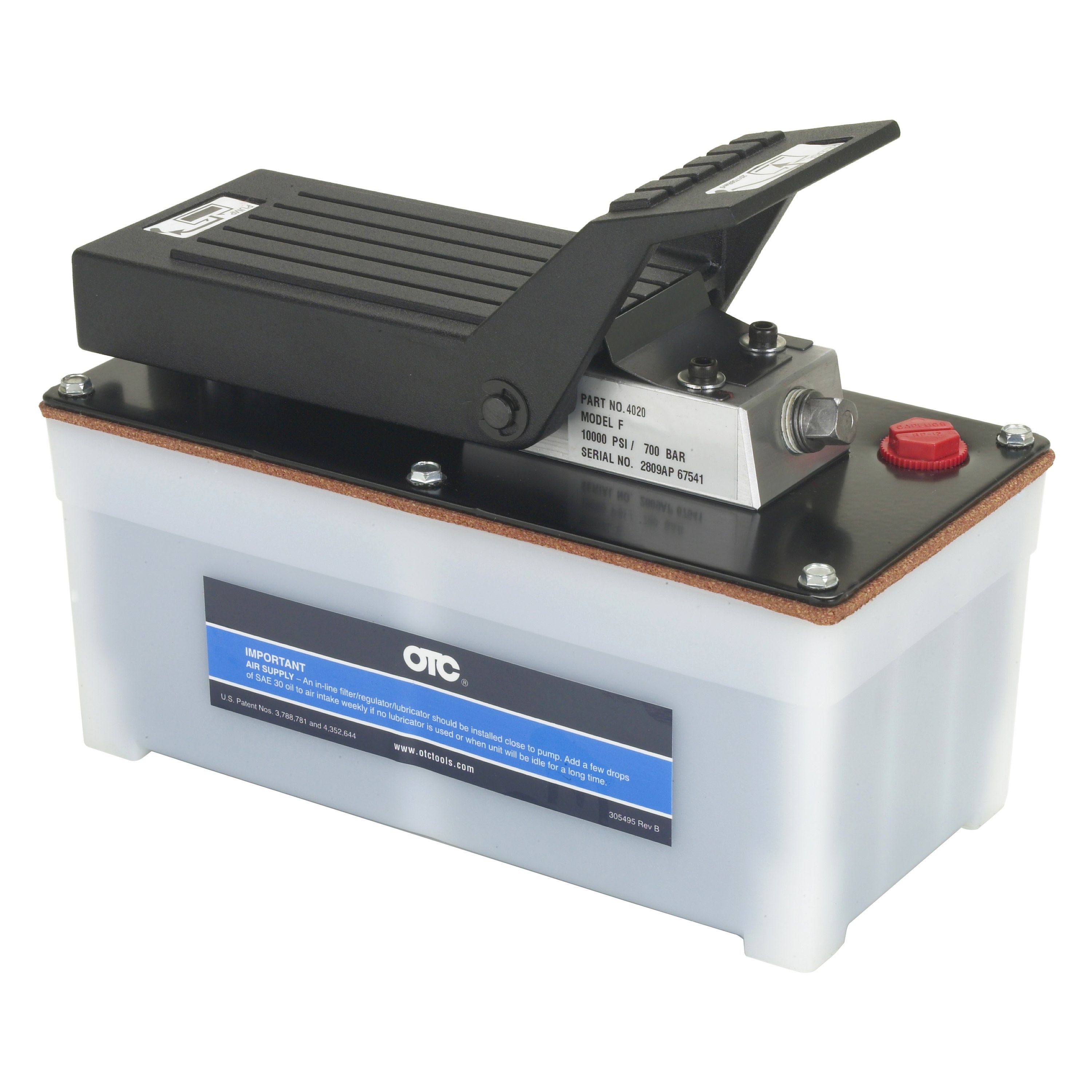 OTC® 2Speed Air Operated Foot Hydraulic Pump