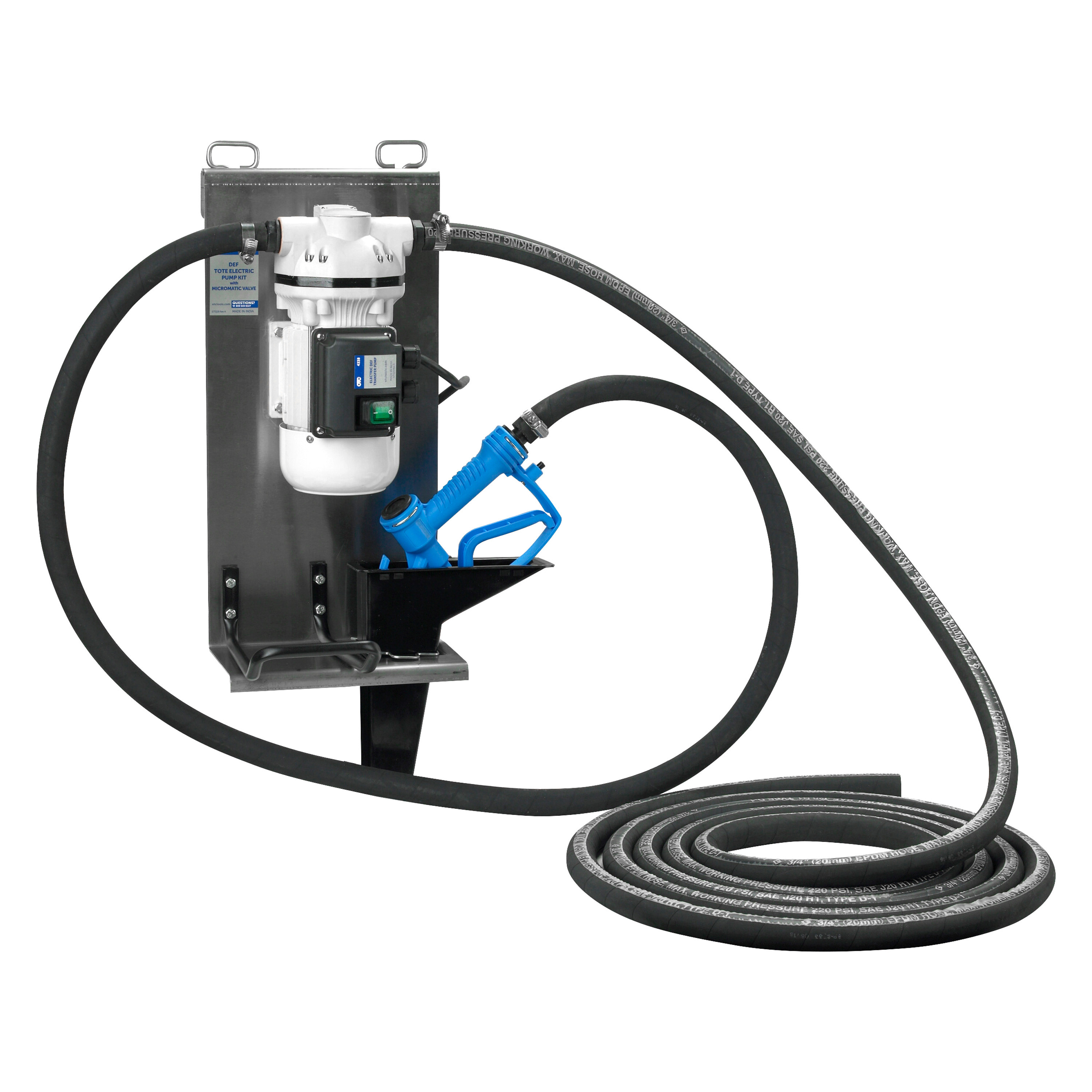 OTC® 4341 9 GPM 115V AC DEF Drum Pump System with Tote Kit