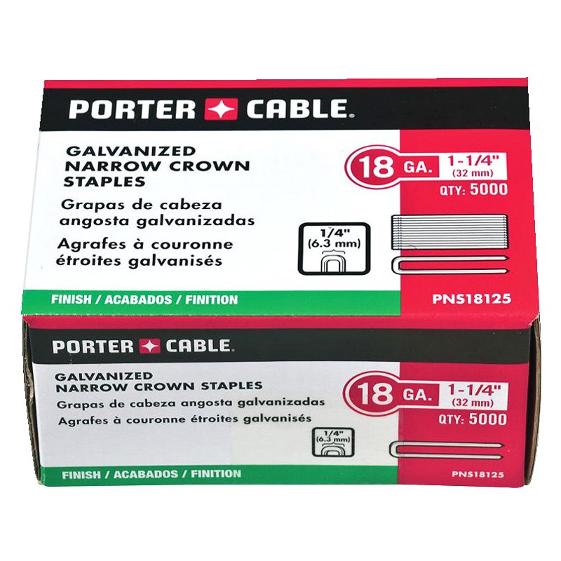 Porter Cable® Narrow Crown Staples