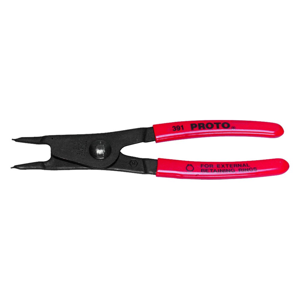 PROTO® 393 Straight 0.070" Fixed Tips External Snap Ring Pliers