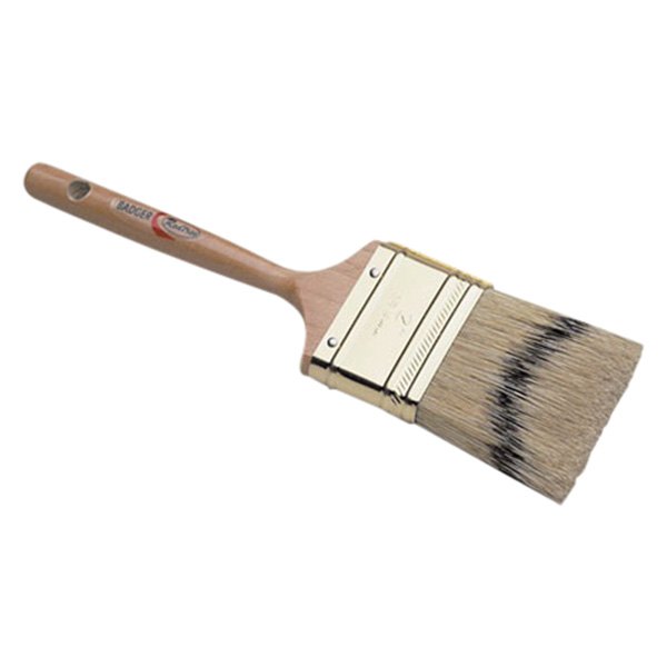 Redtree Industries® Flat Badger Style China Bristle Paint Brush