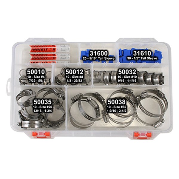 Scandvik® 50105 Breeze Hose Clamp Assortment