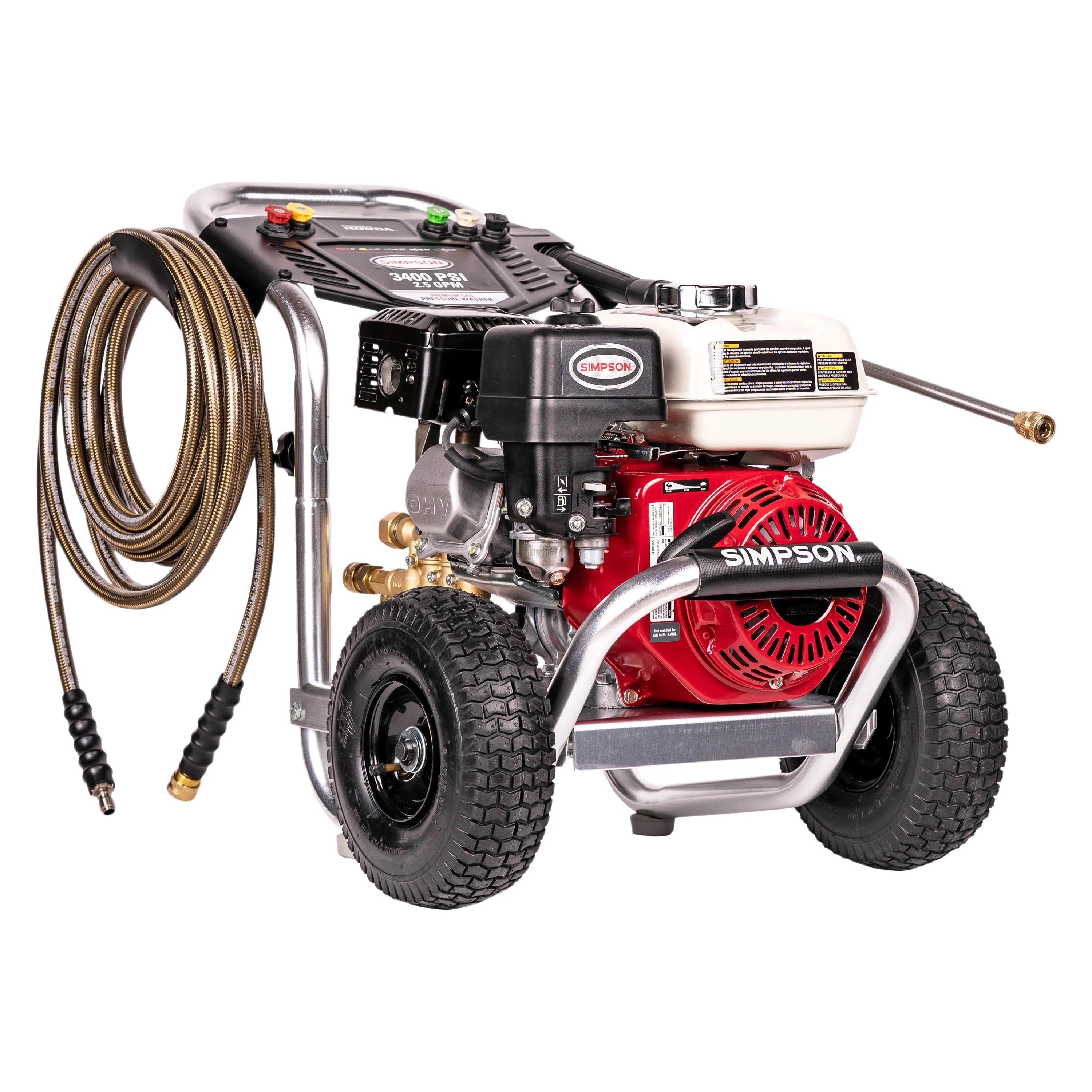 Simpson Cleaning® 60735 Aluminum Series 3400 psi 2.5 GPM Professional