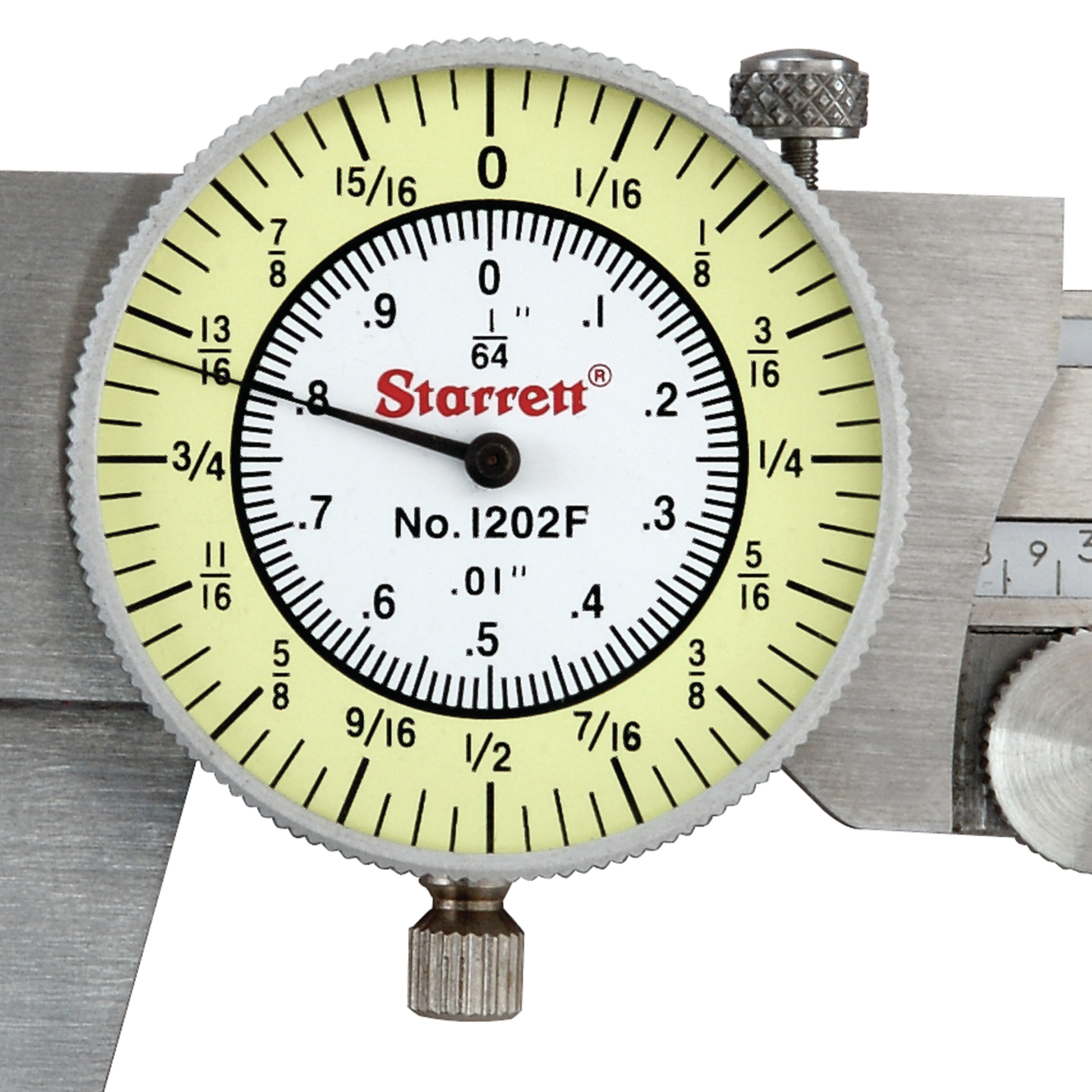 Starrett® 1202F6 1202F Series™ 0 to 6" SAE Stainless Steel Dial