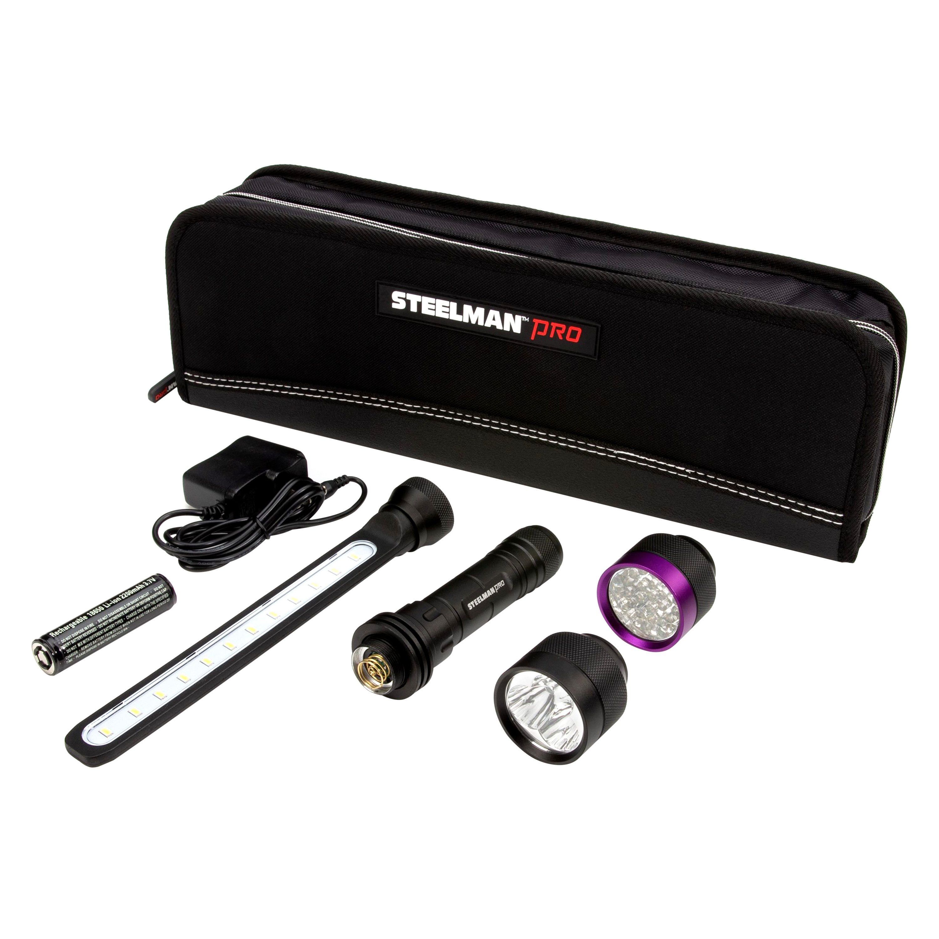 Steelman® 78708 SlimLite™ 400 lm LED AllinOne Cordless Work Light