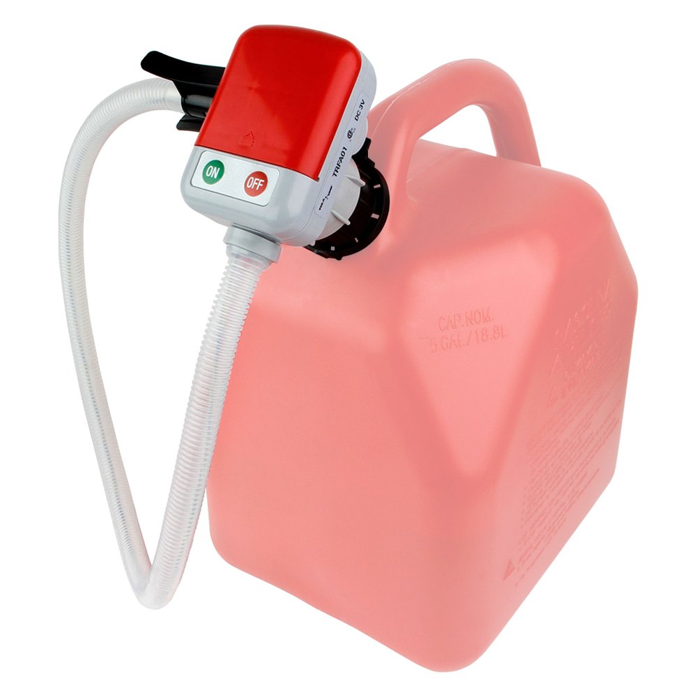 TeraPump® TRFA01 4th Gen Battery Operated Gas Can Fuel/Oil Transfer