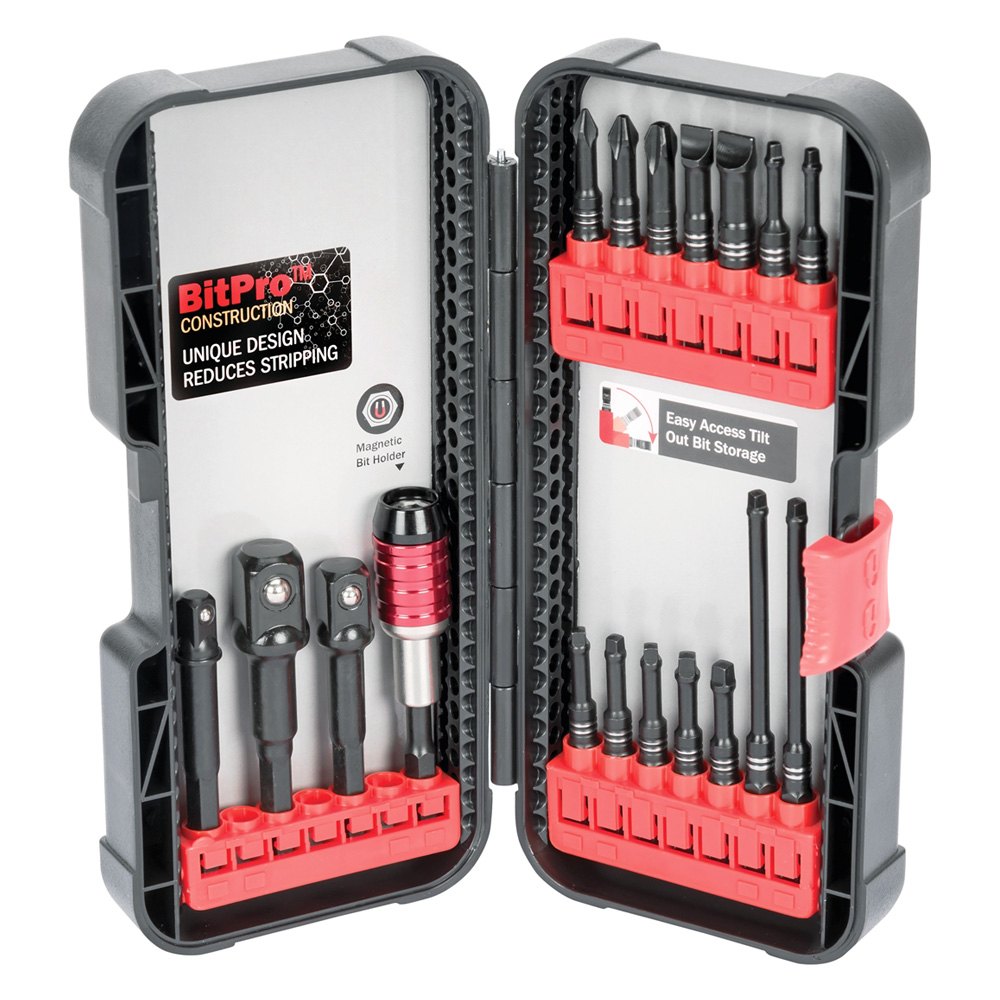 Titan Tools® 16276 Impact Bit Set (18 Pieces)