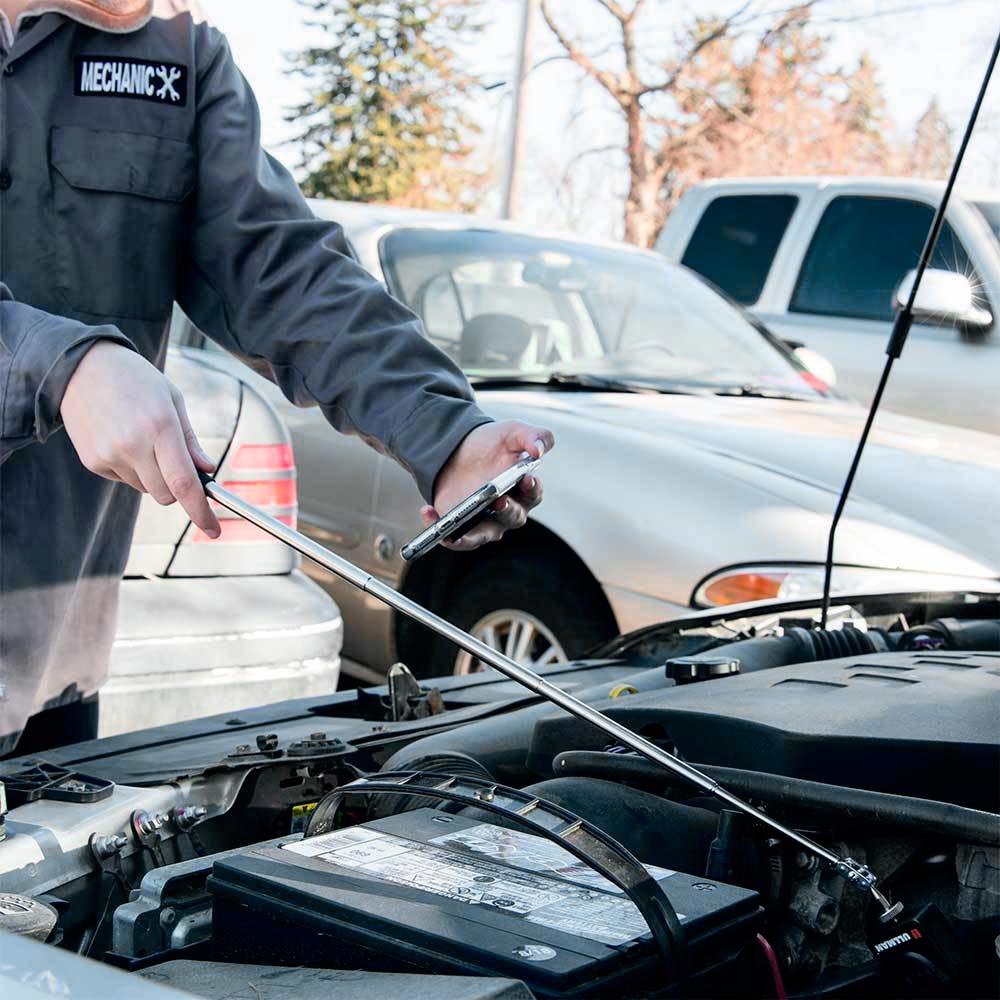 Ullman® EDM1 51.25" Digital Telescoping Inspection Mirror