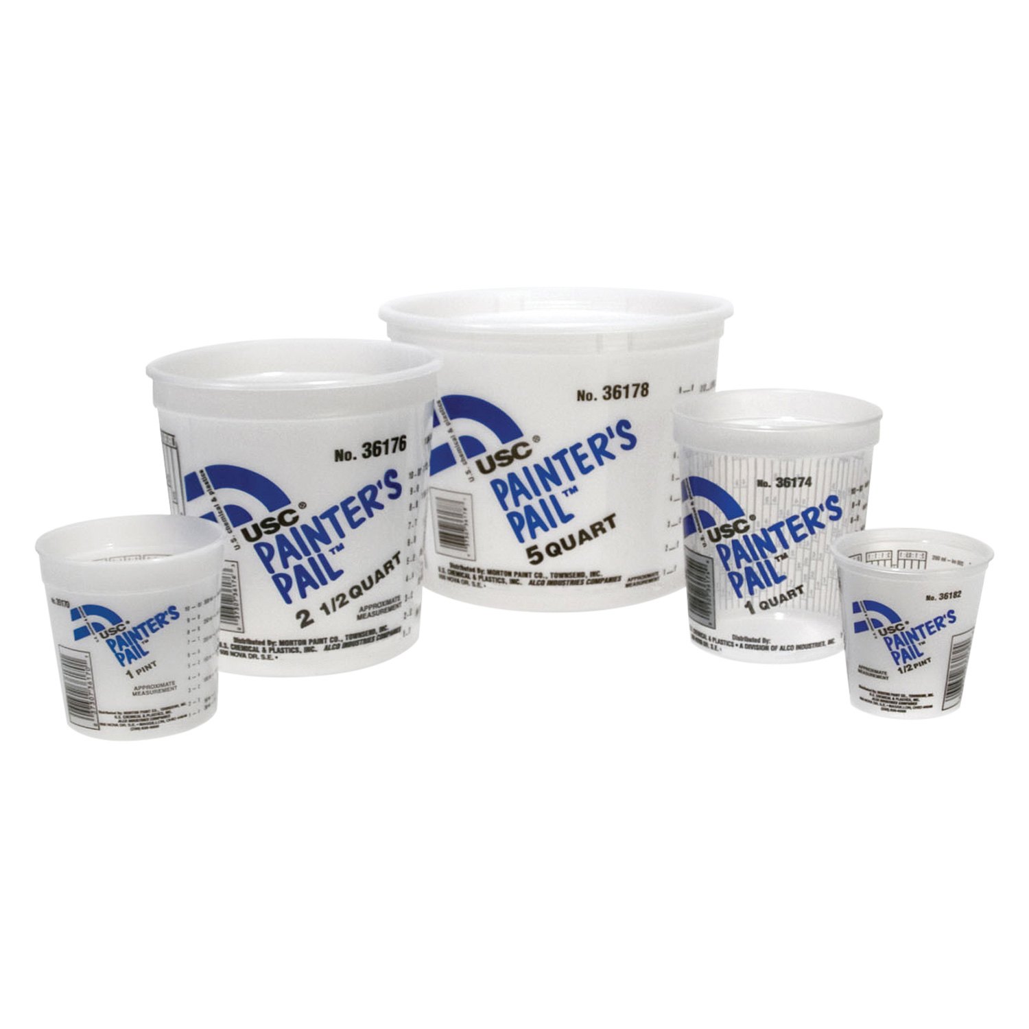 USC® 36175 100 Pieces Paint Mixing Cup Lids
