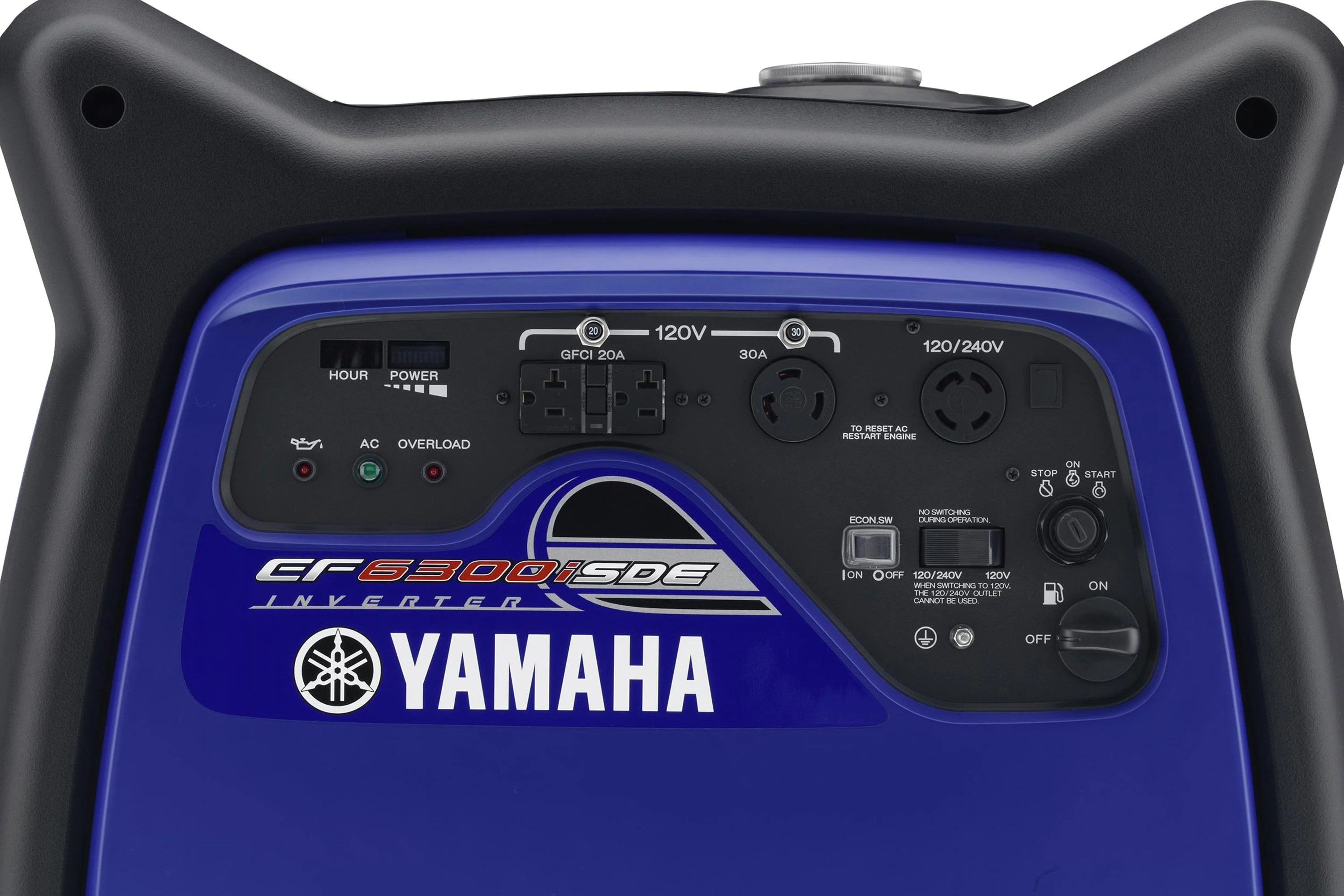 Yamaha® EF6300ISDE - 5.5 kW Gasoline Electric Start Inverter Portable