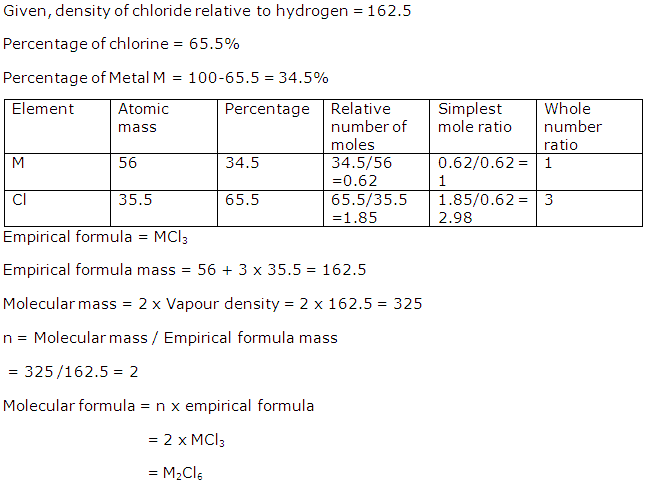 Chapter 5 Mole Concept And Stoichiometry Frank Modern Certificate