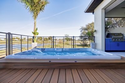 Deck Ideas for Pools and Hot Tubs Trex