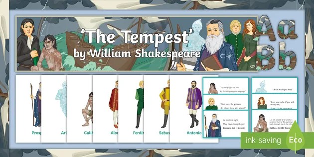 The Tempest Display Pack - Gcse English (Teacher Made)