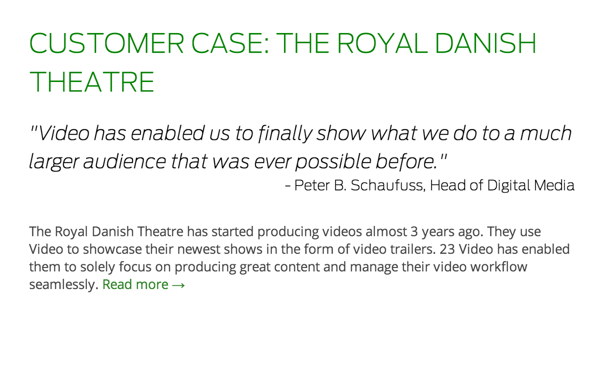 Antenna, Lucida Grande with Open Sans in action on Typ.io