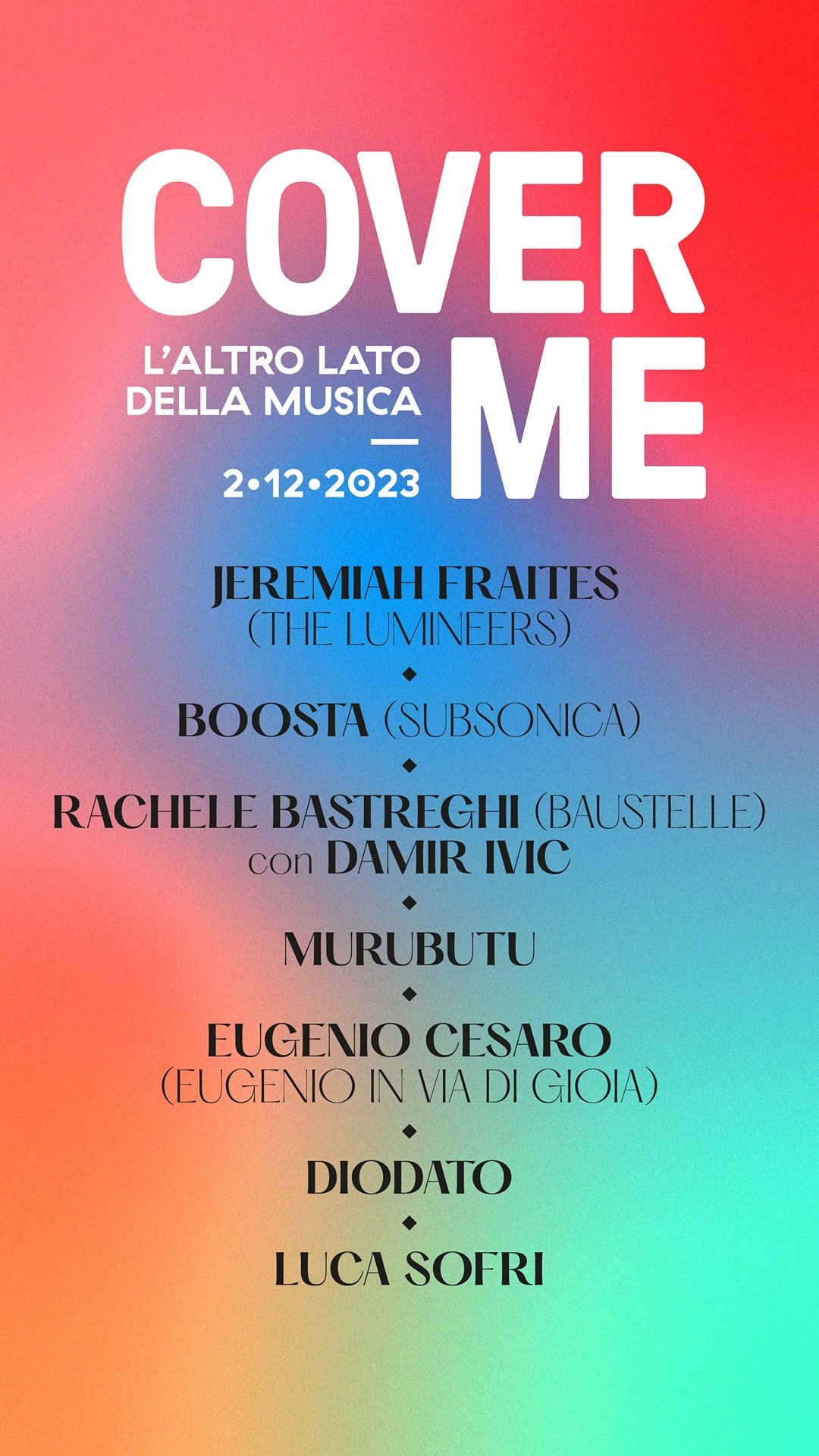 Cover me L'altro lato della musica
