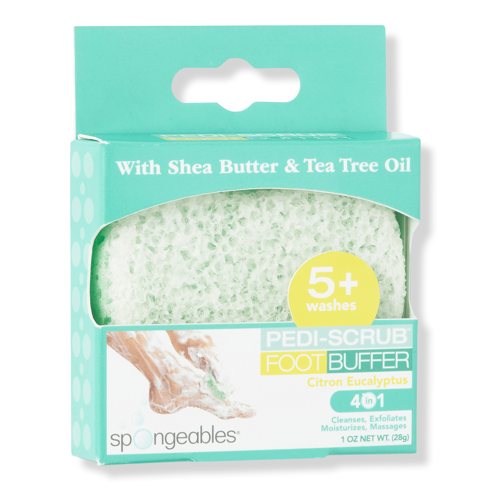 Spongeables PediScrub Foot Buffer 5+ Ulta Beauty
