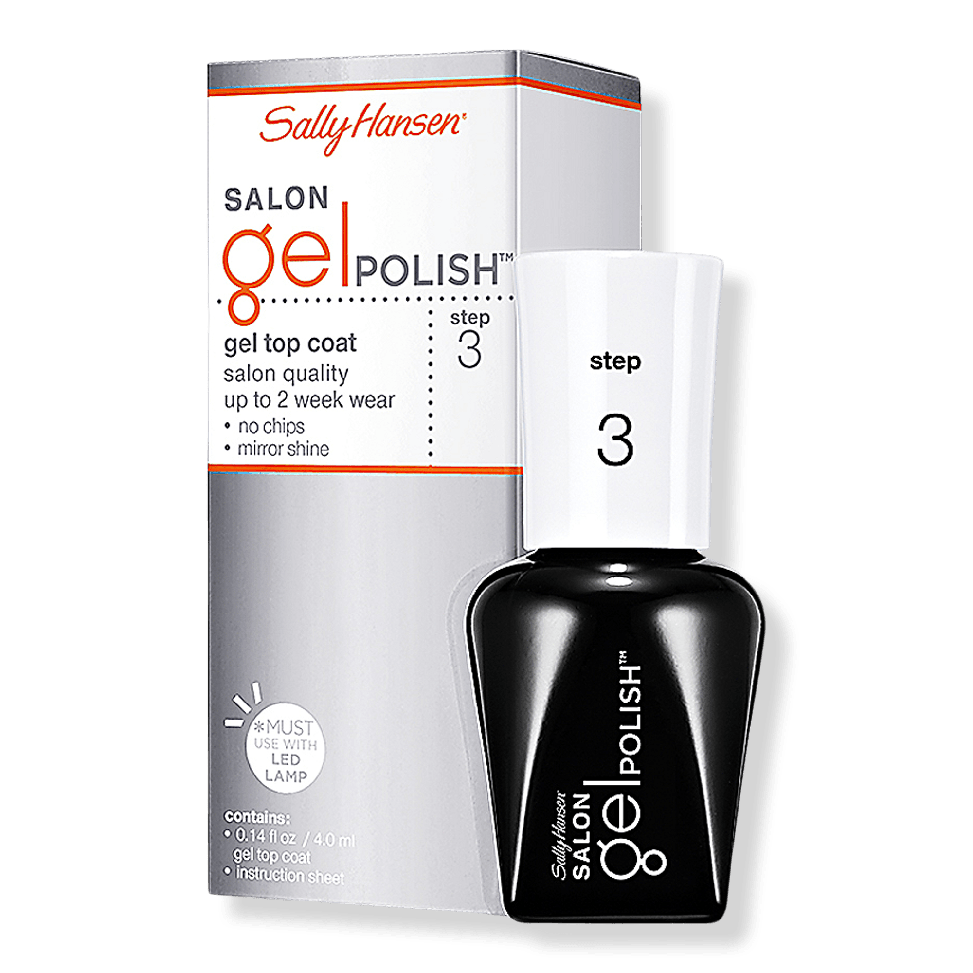 Sally Hansen Salon Gel Polish Gel Top Coat Ulta Beauty