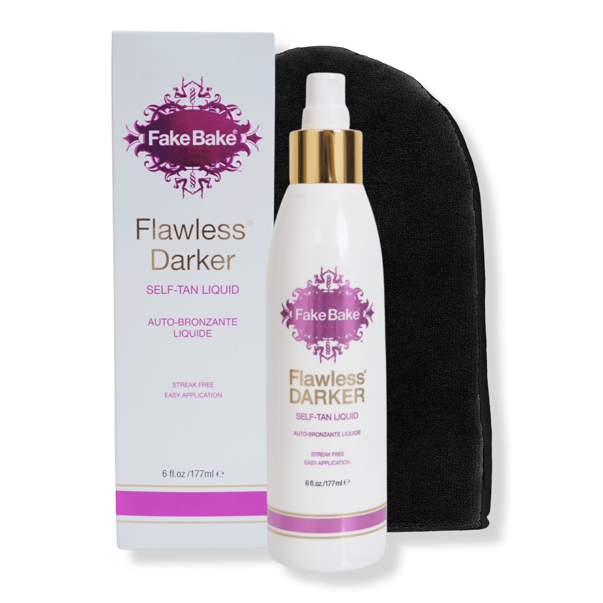 Fake Bake Flawless Darker SelfTan Liquid & Professional Mitt Ulta Beauty