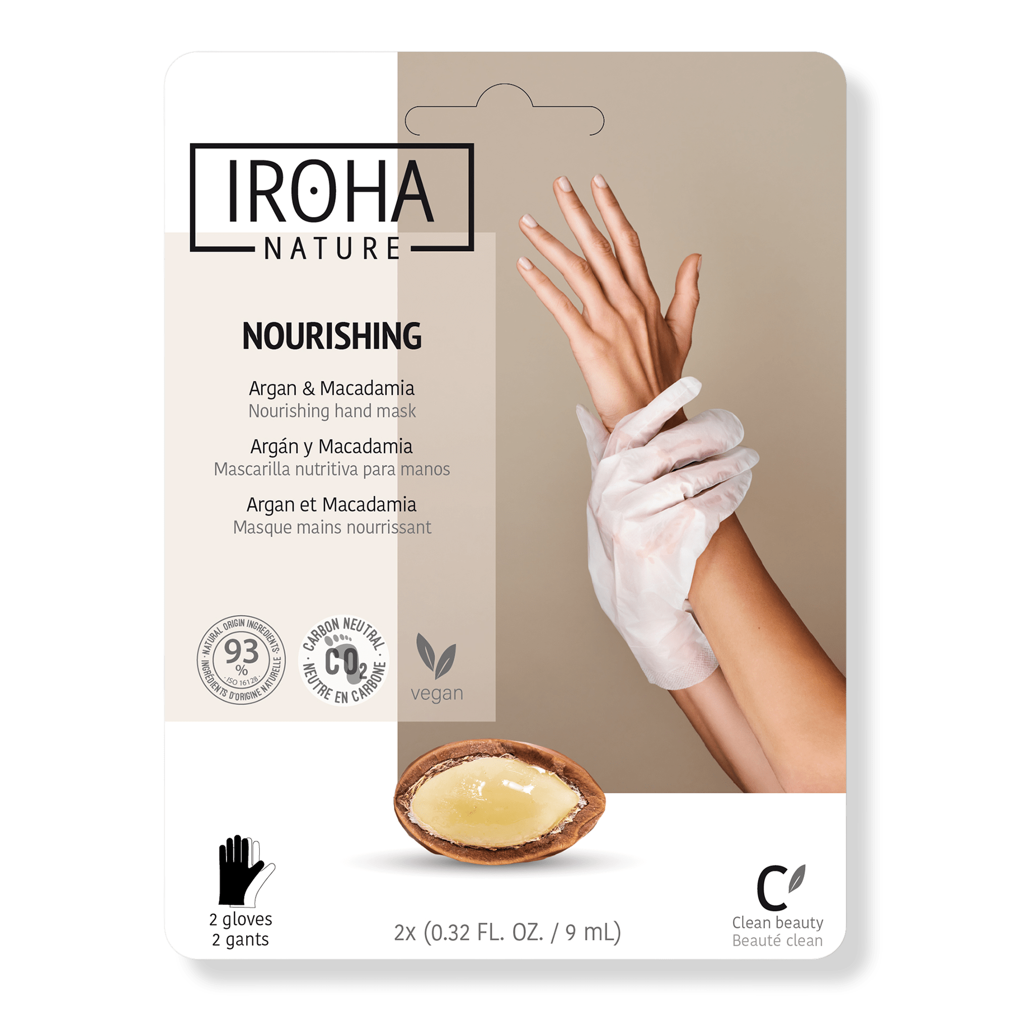 IROHA Nourishing Argan Hand Treatment Mask Gloves Ulta Beauty