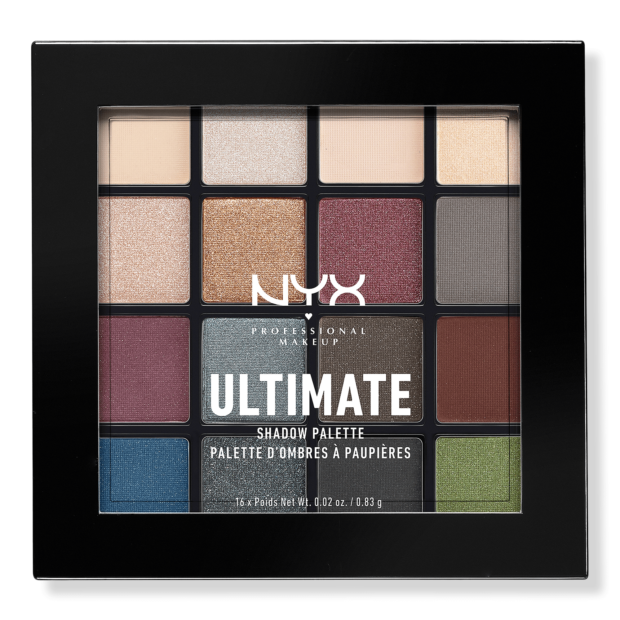 NYX Professional Makeup Smokey & Highlight Ultimate Shadow Palette