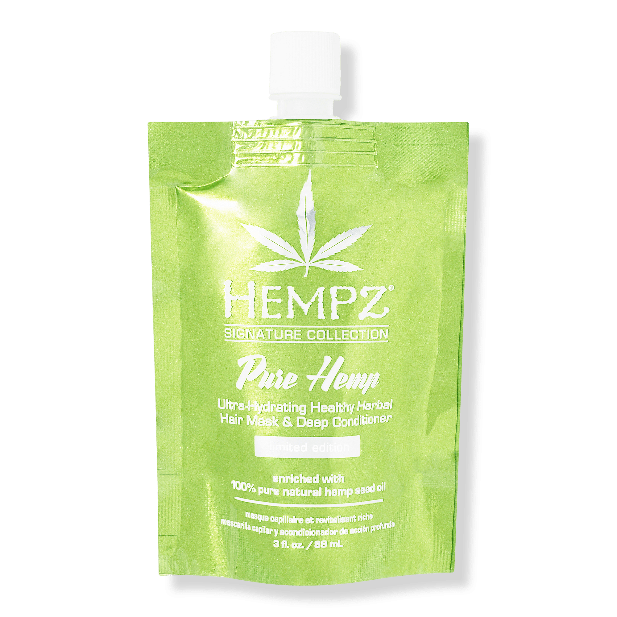Hempz Pure Hemp UltraHydrating Healthy Herbal Hair Mask & Deep Conditioner Ulta Beauty