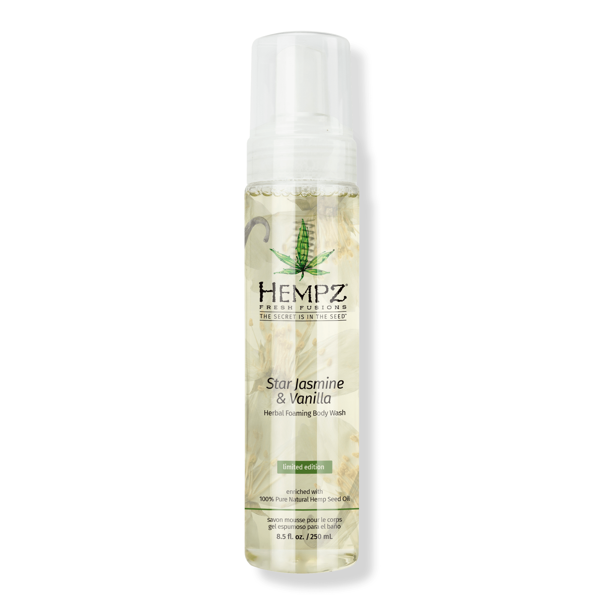 Hempz Star Jasmine & Vanilla Herbal Foaming Body Wash Ulta Beauty