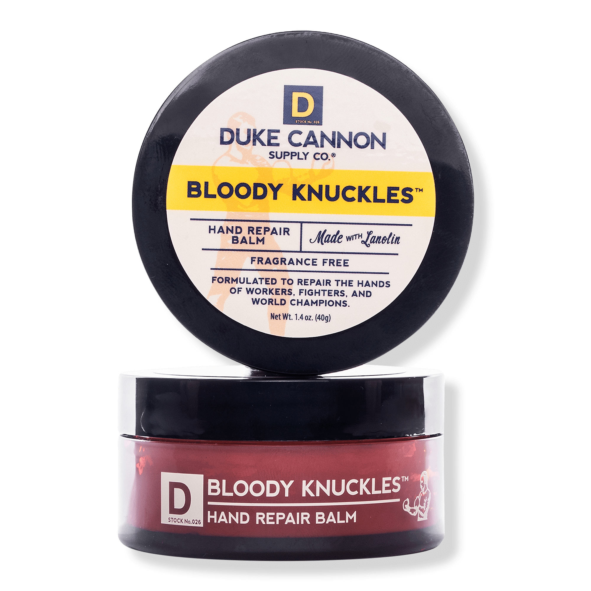 Duke Cannon Supply Co Travel Size Bloody Knuckles Hand Repair Balm