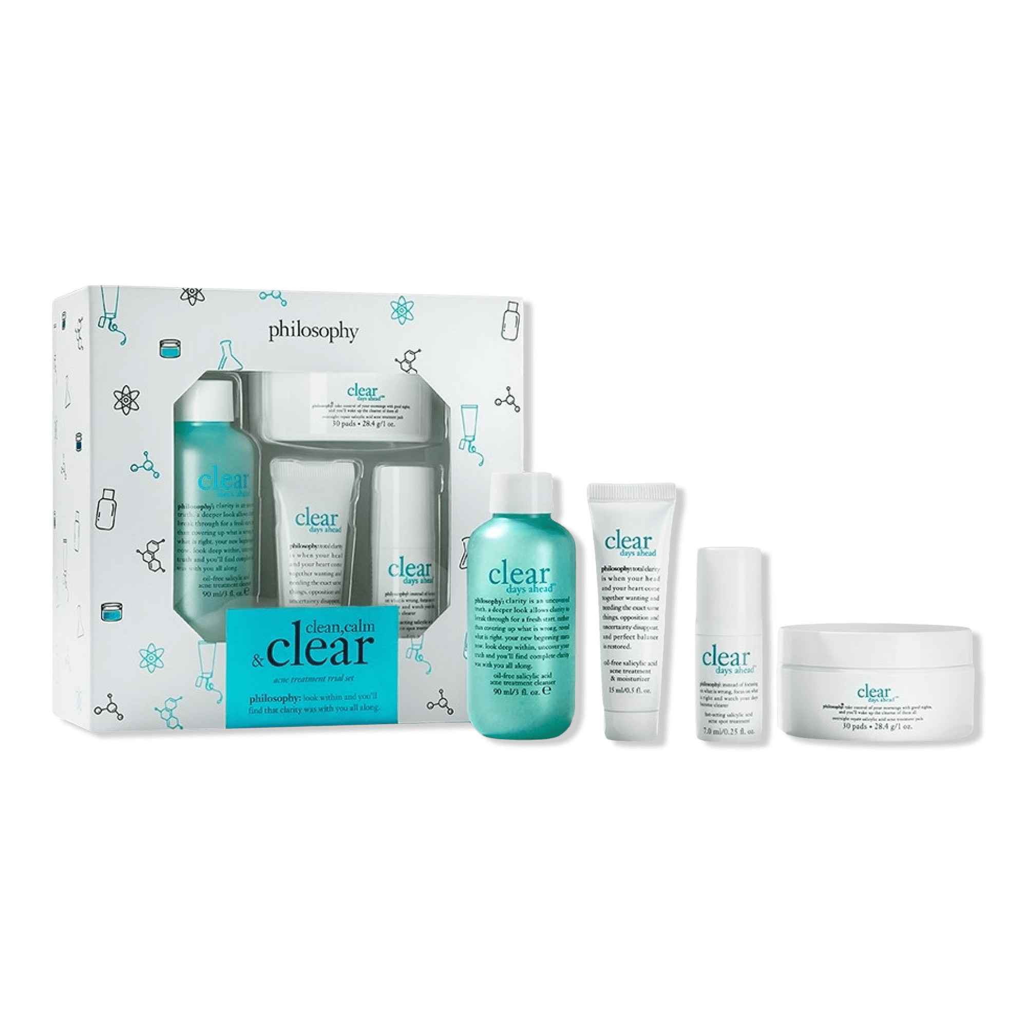 Philosophy Clear Days Ahead Trial Set Ulta Beauty