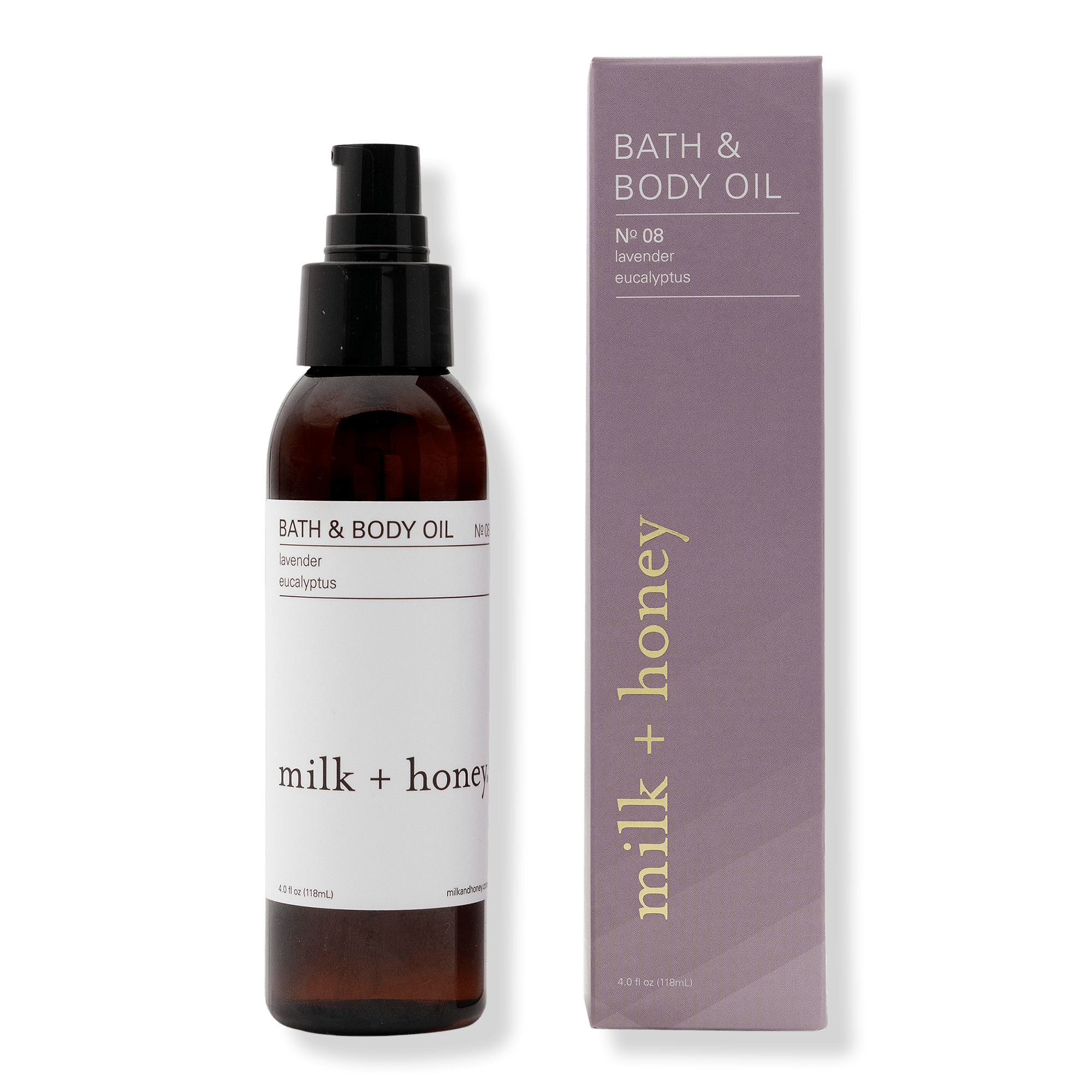 Milk + Honey Lavender, Eucalyptus Bath & Body Oil No.08 Ulta Beauty