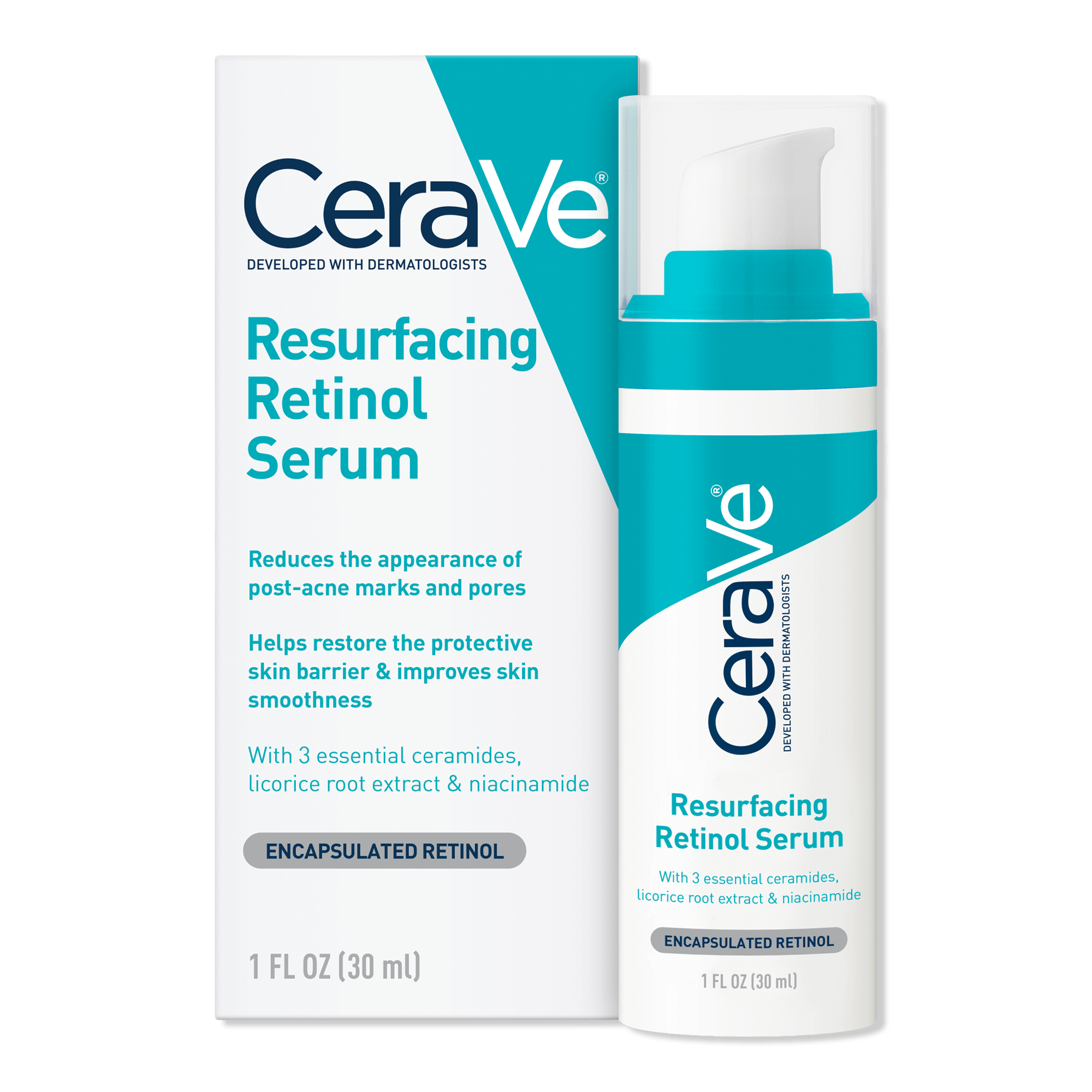 CeraVe Retinol Face Serum For PostAcne Marks Ulta Beauty