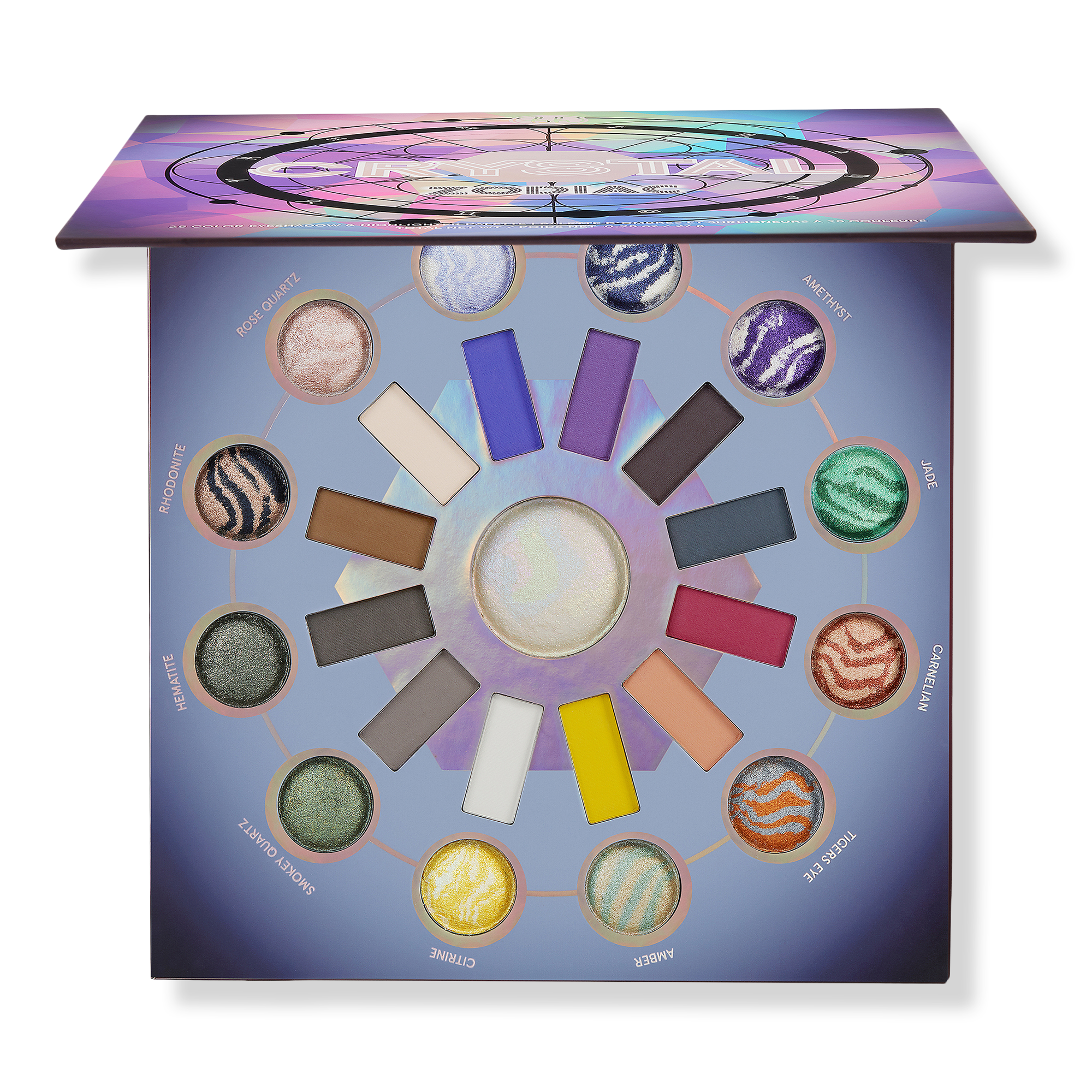 BH Cosmetics Crystal Zodiac 25 Color Eyeshadow & Highlighter Palette