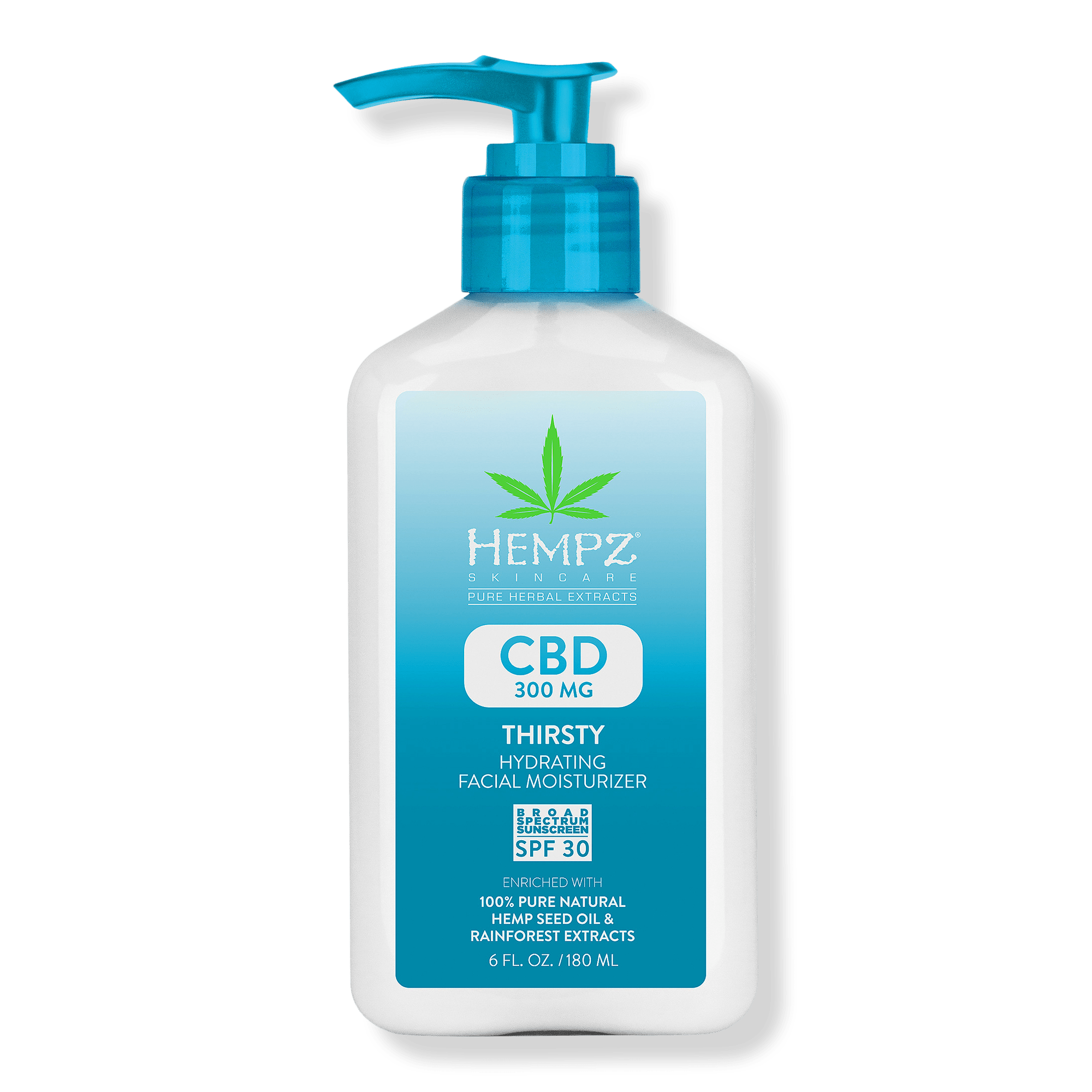Hempz CBD Thirsty Hydrating Facial Moisturizer SPF 30 Ulta Beauty