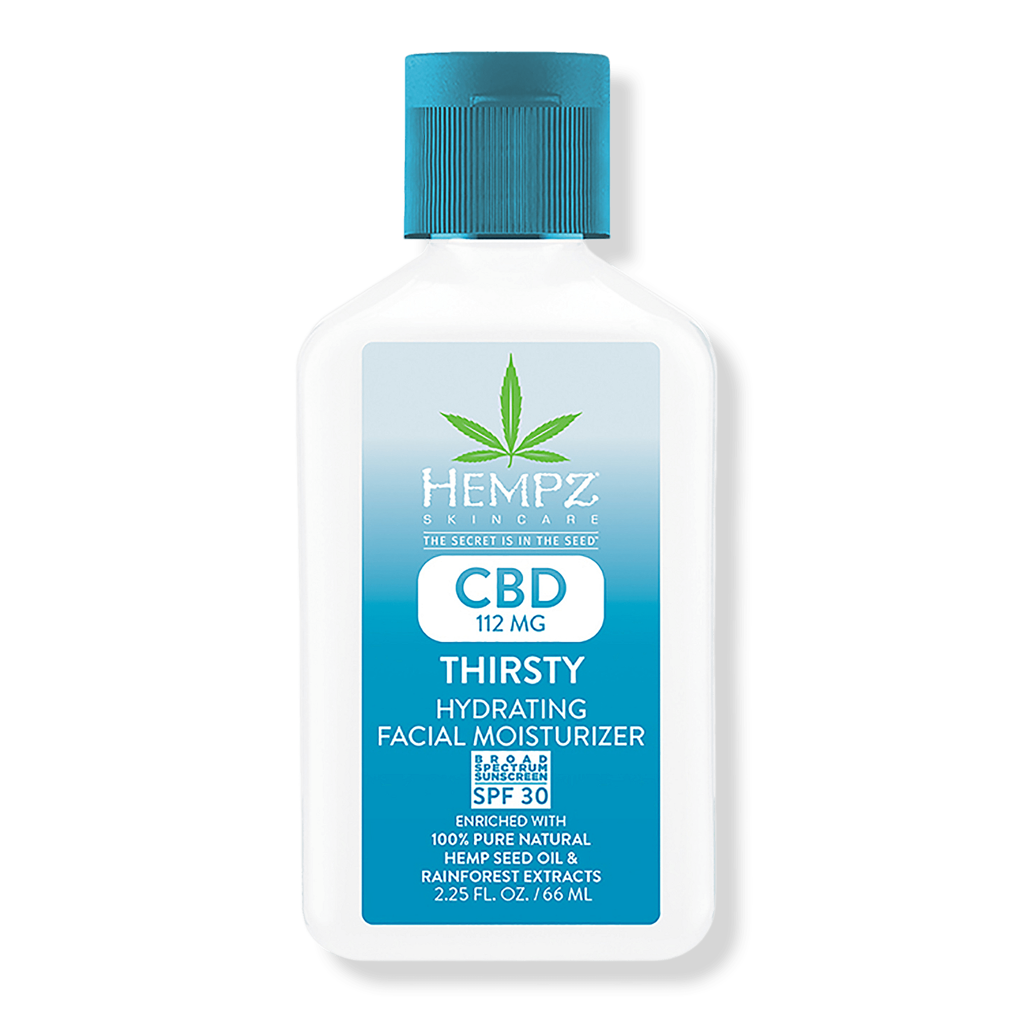 Hempz Travel Size CBD Thirsty Hydrating Facial Moisturizer 30 Ulta Beauty