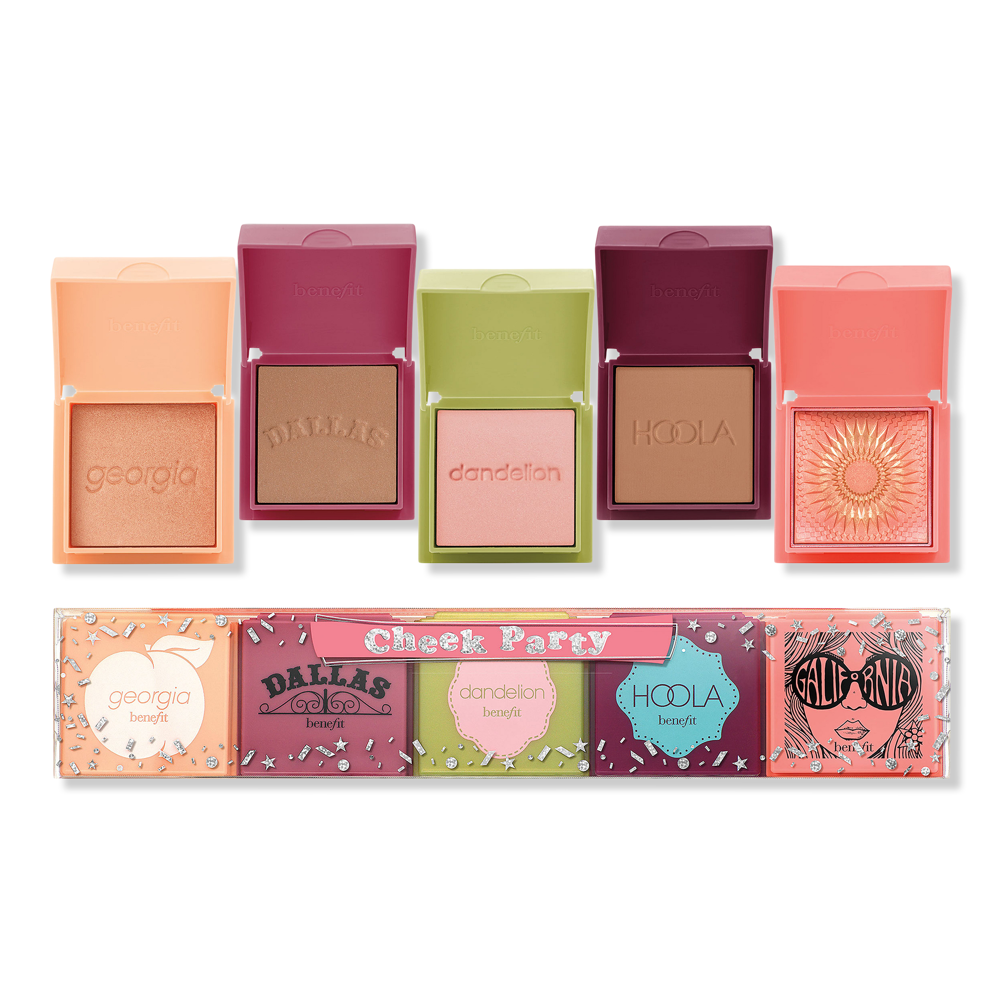 Benefit Cosmetics Cheek Party Mini Blush & Bronzer Set Ulta Beauty