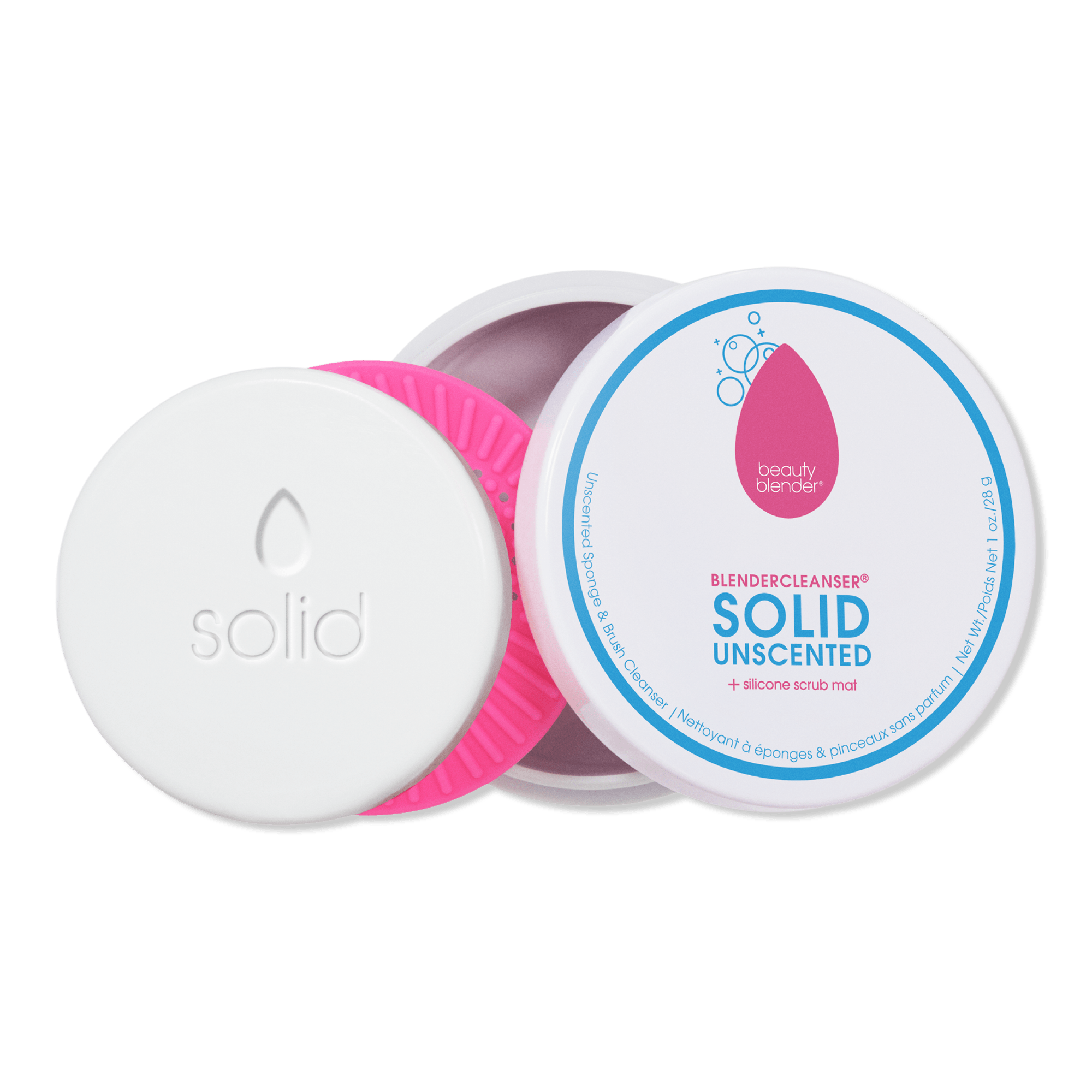beautyblender Blendercleanser Solid Unscented Sponge & Brush Cleanser