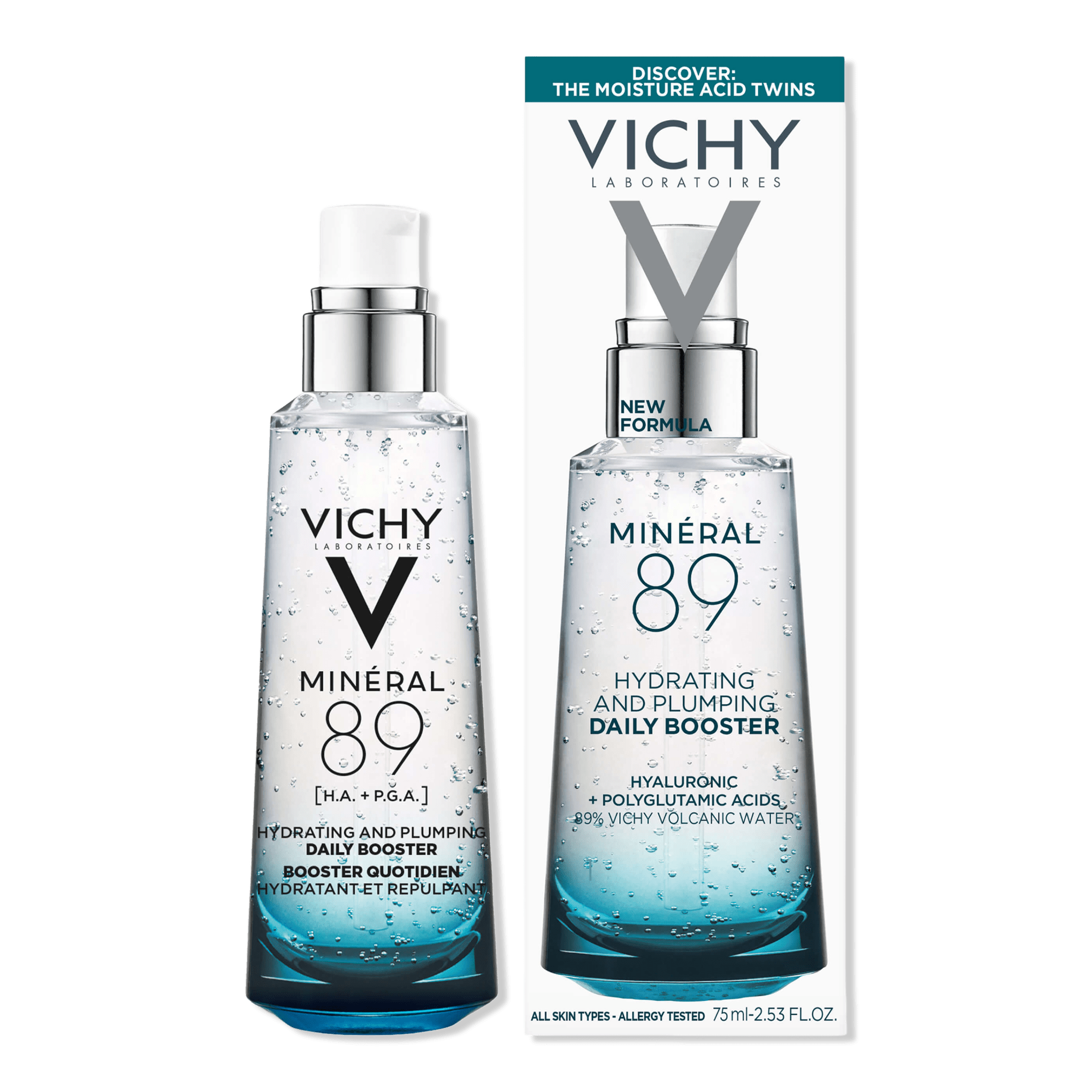 Vichy Mineral 89 Hyaluronic Acid Face Serum for Stronger Skin Ulta Beauty