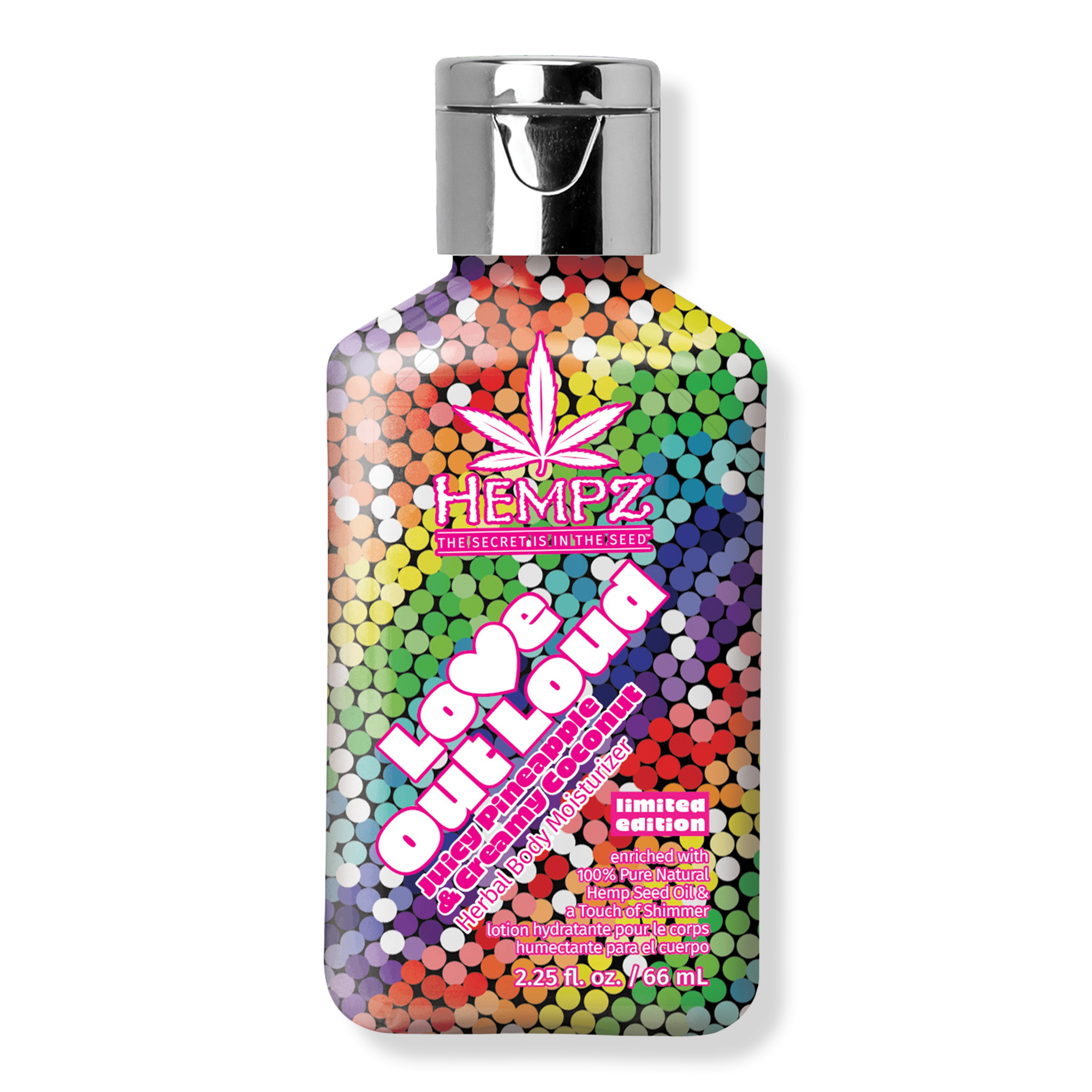 Hempz Limited Edition Mini Love Out Loud Juicy Pineapple & Creamy Coconut Moisturizer BrickSeek