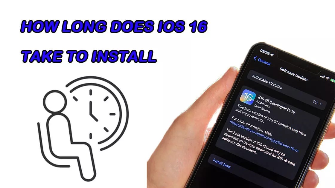 How Long Does iPhone Update Take for iOS 16?