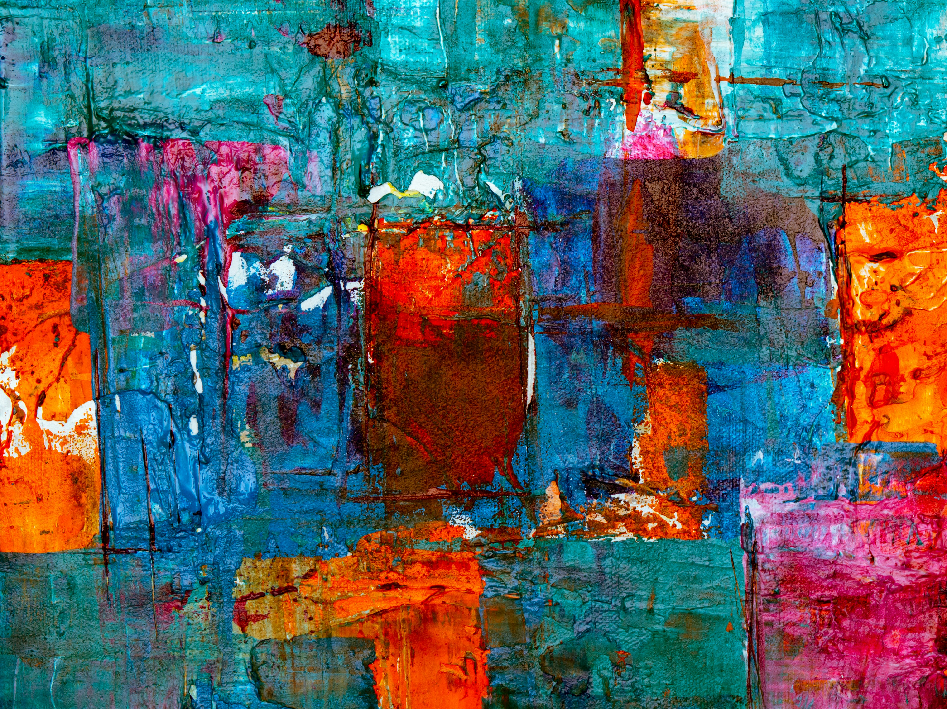 abstract painting photo Free Modern art Image on Unsplash