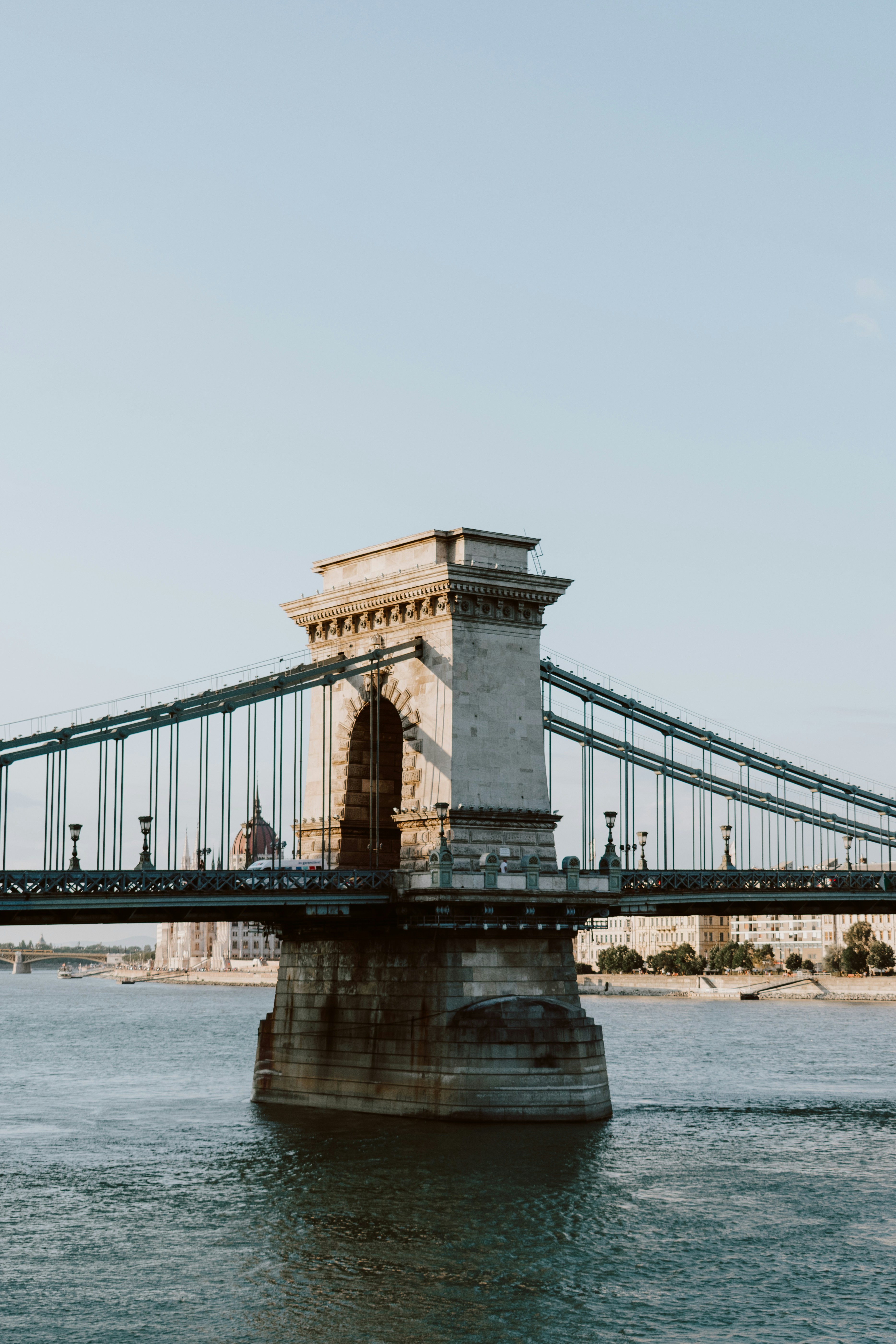 White Concrete Bridge On Focus Photography Photo Free Bridge Image On