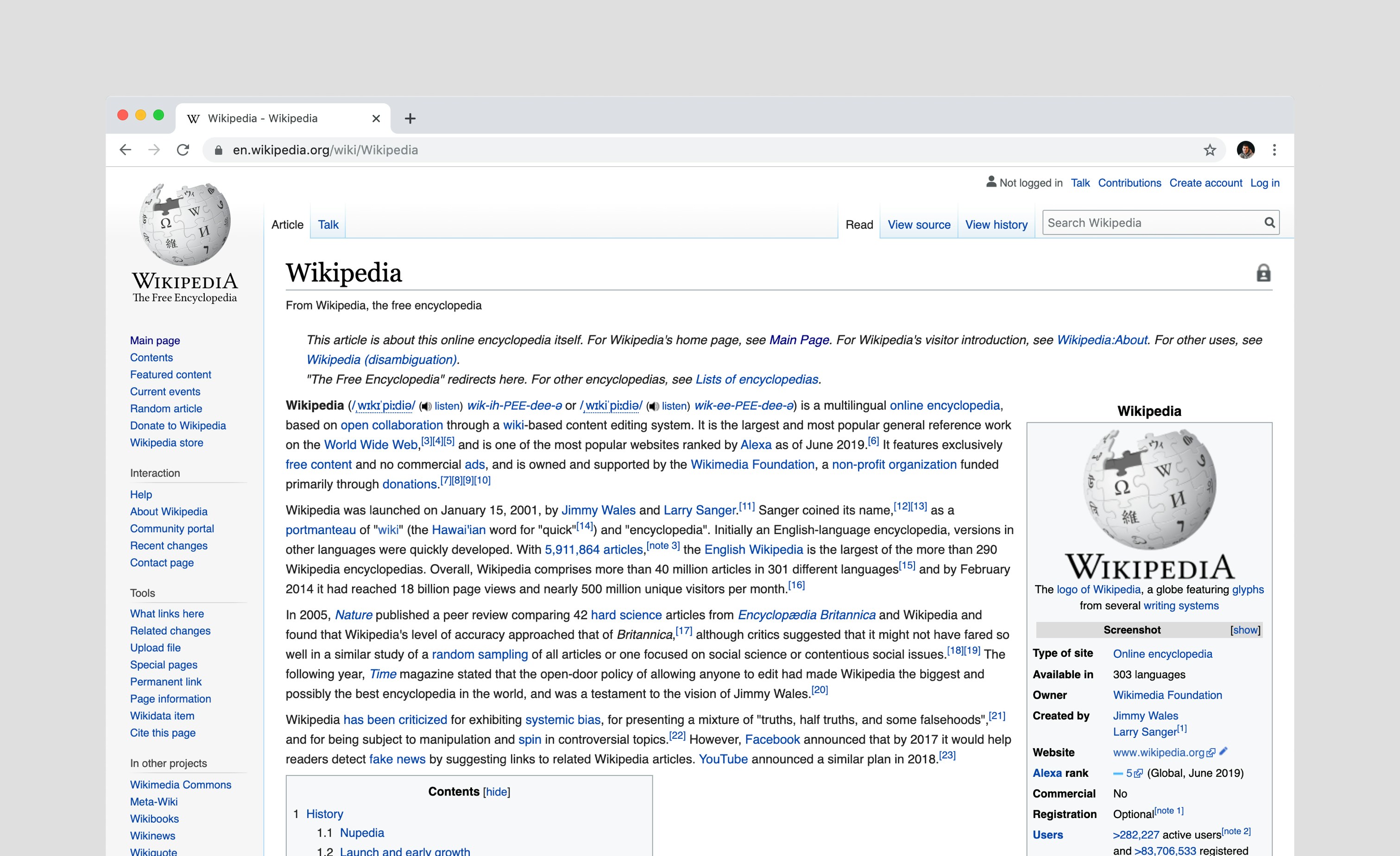 Wikipedia är en av mest trovärdiga källor