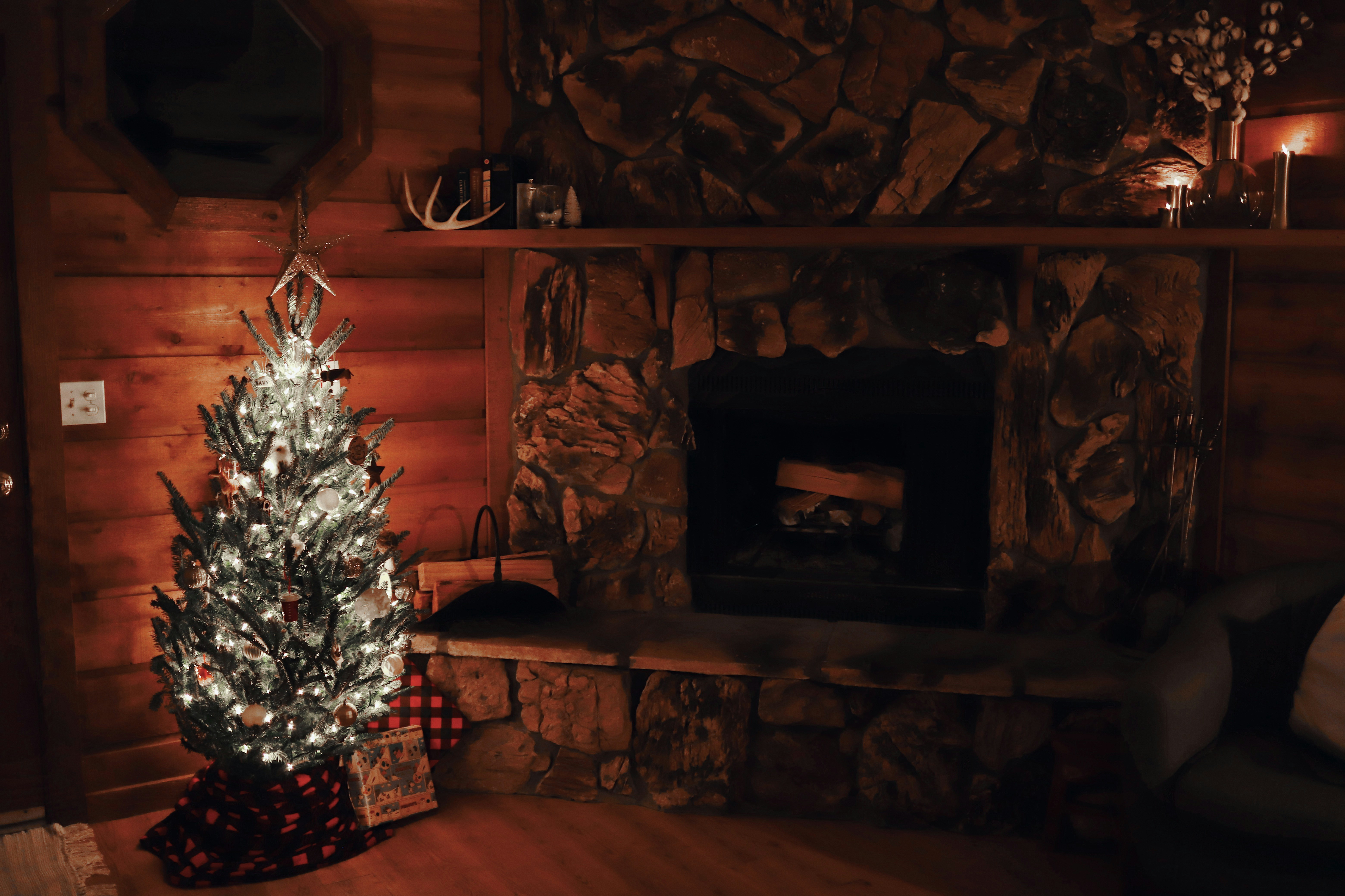 Christmas Fireplace Pictures Download Free Images on