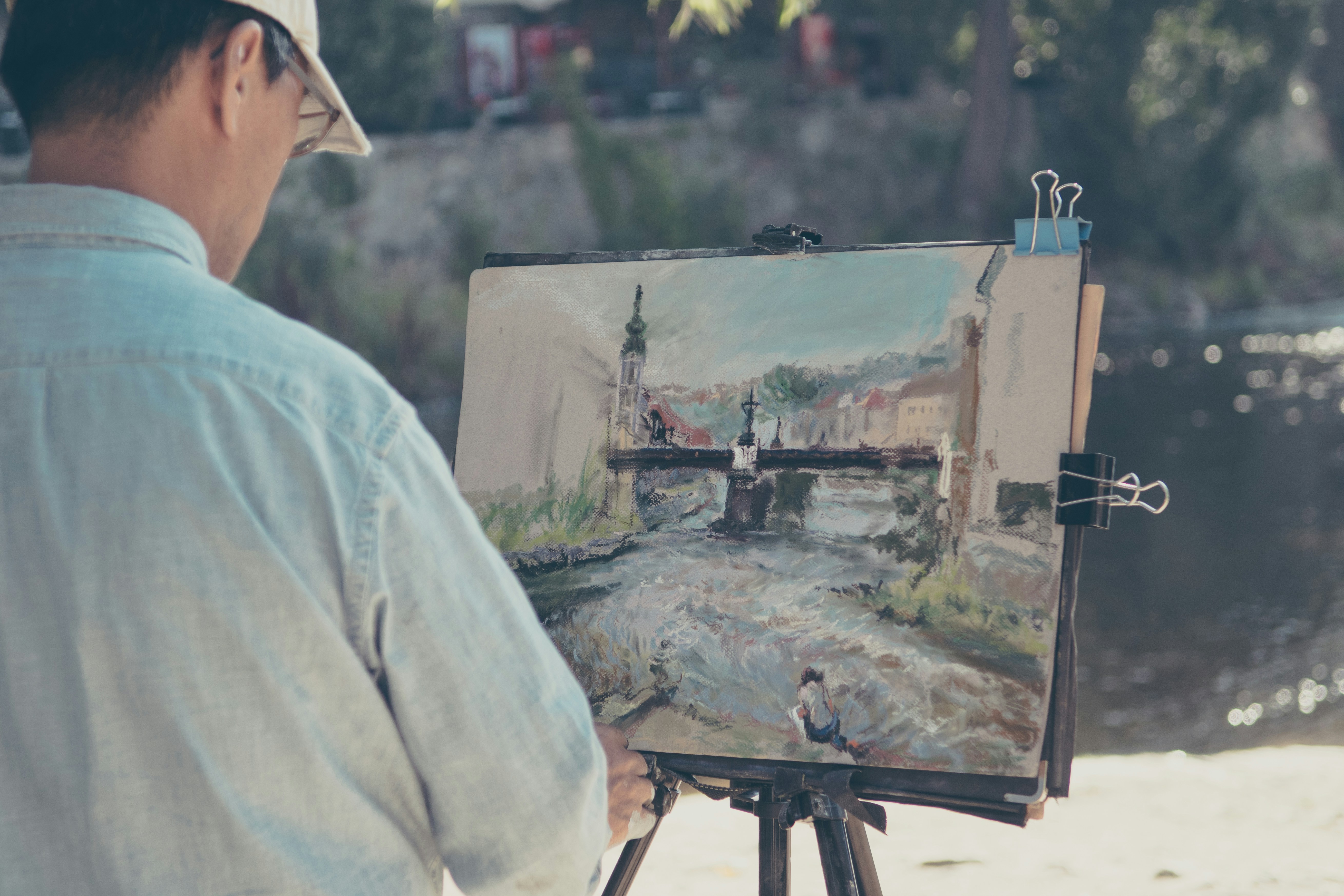 Creating believable matte painting cinema visuals