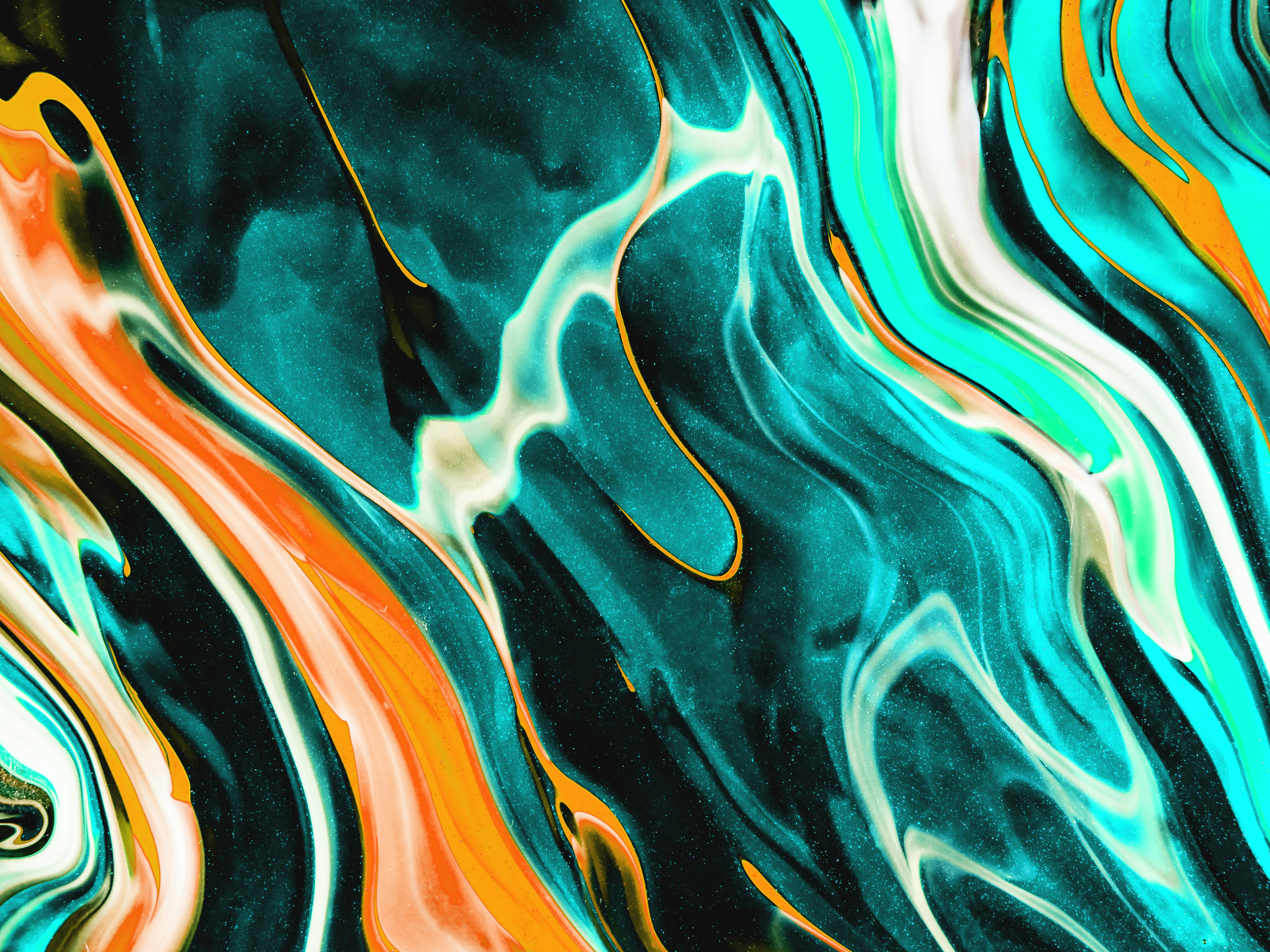 blue and white abstract painting photo Free Art Image on Unsplash